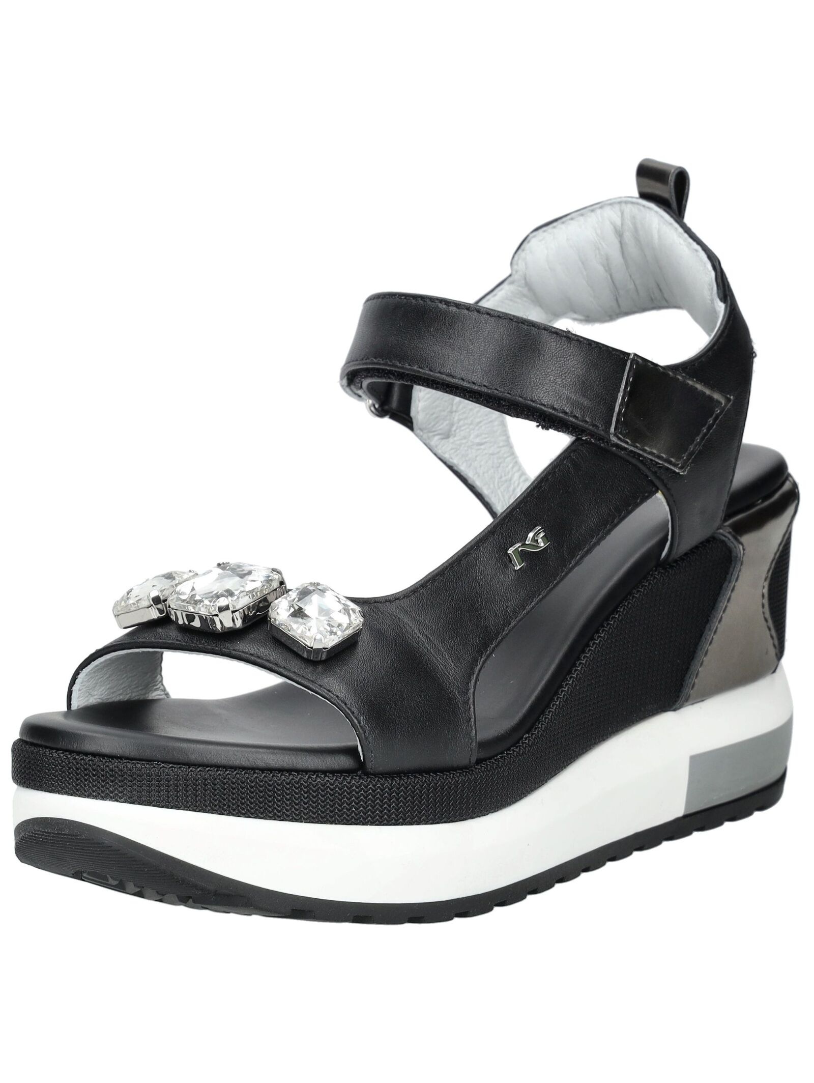 Nero Giardini Keilsandalette "Nero Giardini Sandalen Leder" günstig online kaufen