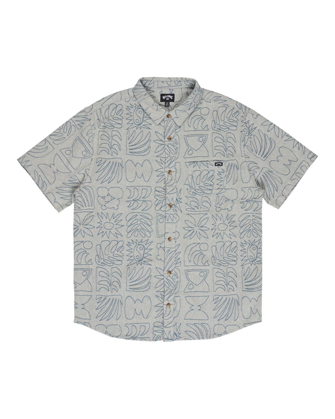 Billabong Kurzarmhemd "Sundays Jacquard" günstig online kaufen