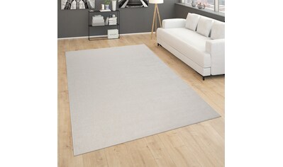 Paco Home Teppich »Porto 890«, rechteckig, Kurzflor, Uni-Farben, ideal im Wohnzimmer &... kaufen