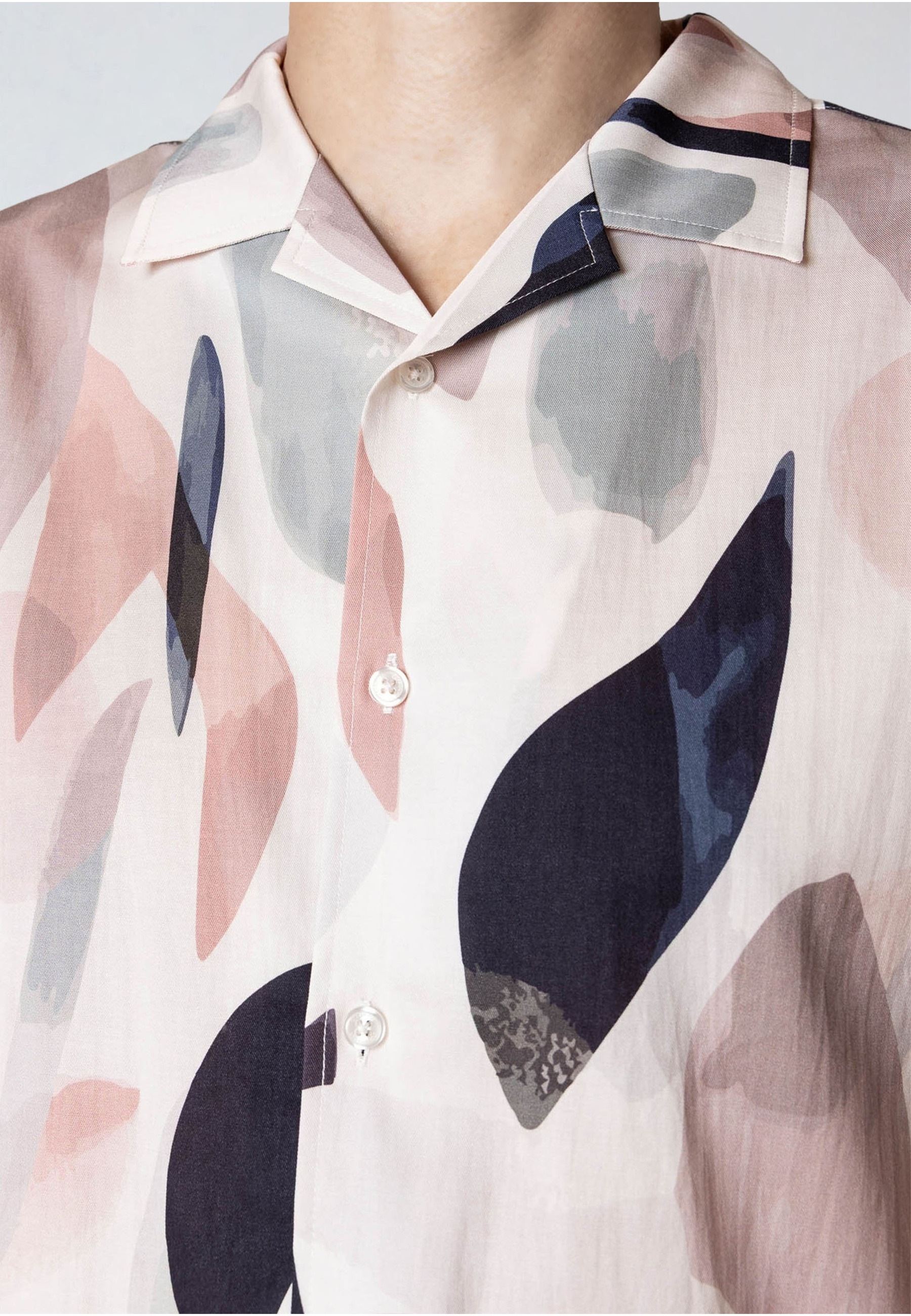 Clean Cut Copenhagen Kurzarmhemd »Clean Cut Copenhagen Bowling Ebbe Printed S/S Shirt« 1