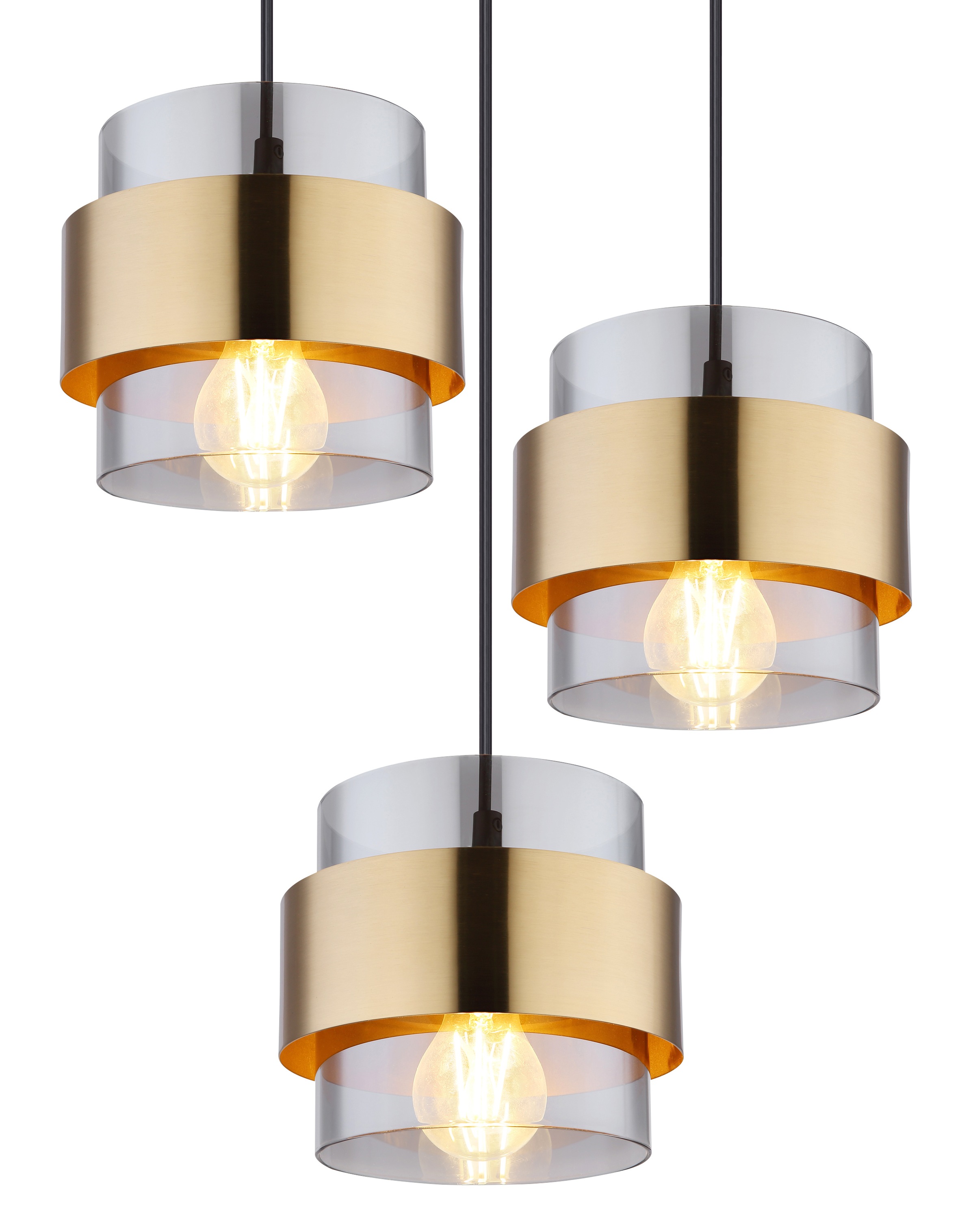 GLOBO LIGHTING Hängeleuchte »MILLEY« E27 1 Stk. Hängelampe/Pendelleuchte/Esszimmer/Wohnzimmer/Esstisch