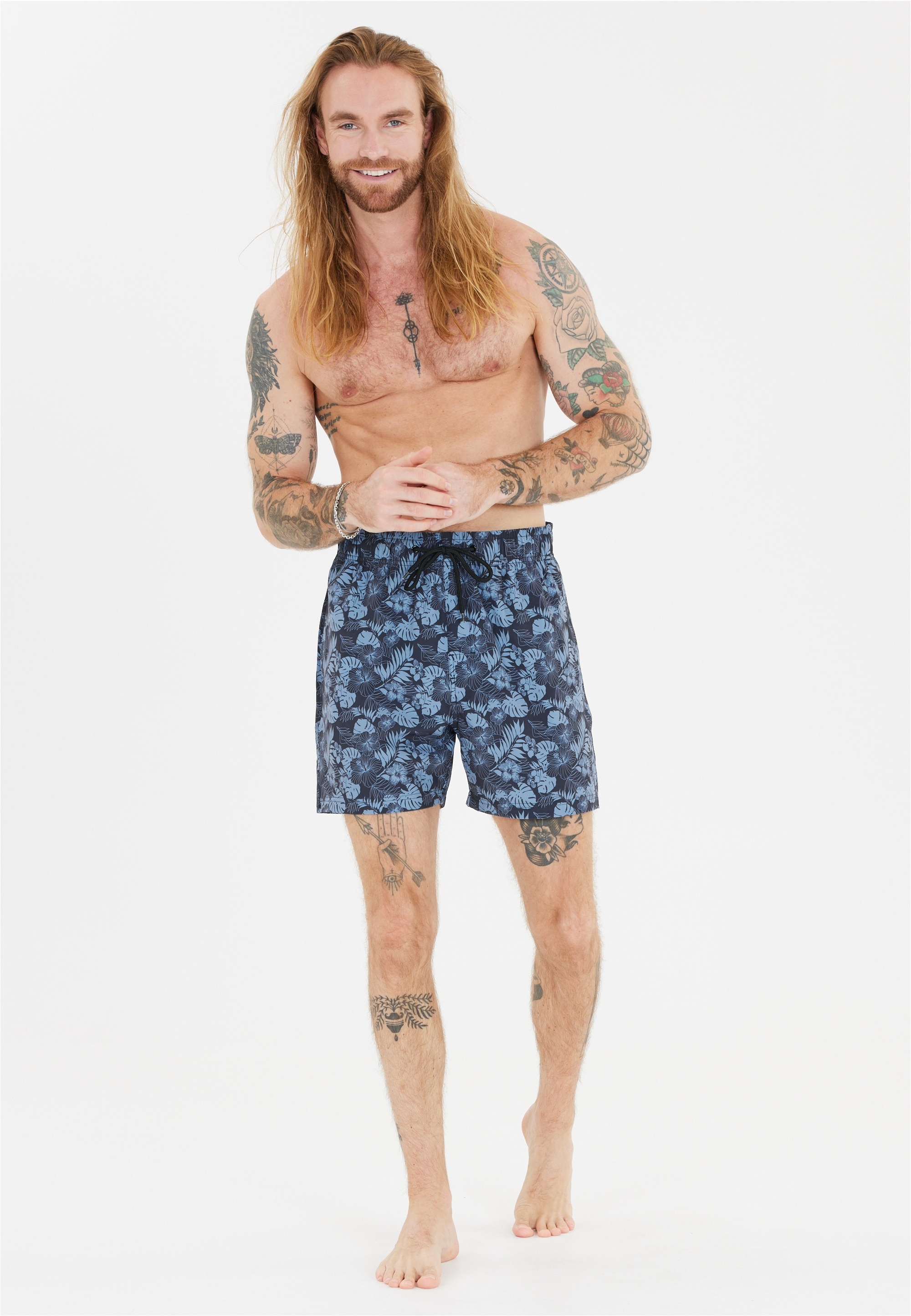 CRUZ Badeshorts »Toby« 1 Stk. tlg. im lässigen Print-Design