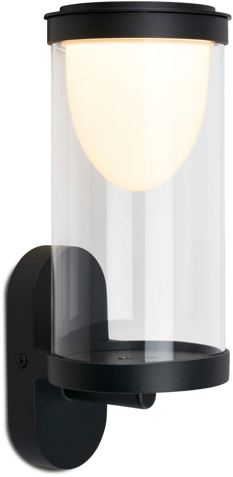 LED-Akku-Außenwandleuchte 3930015, schwarz, Touchdimmer günstig online kaufen