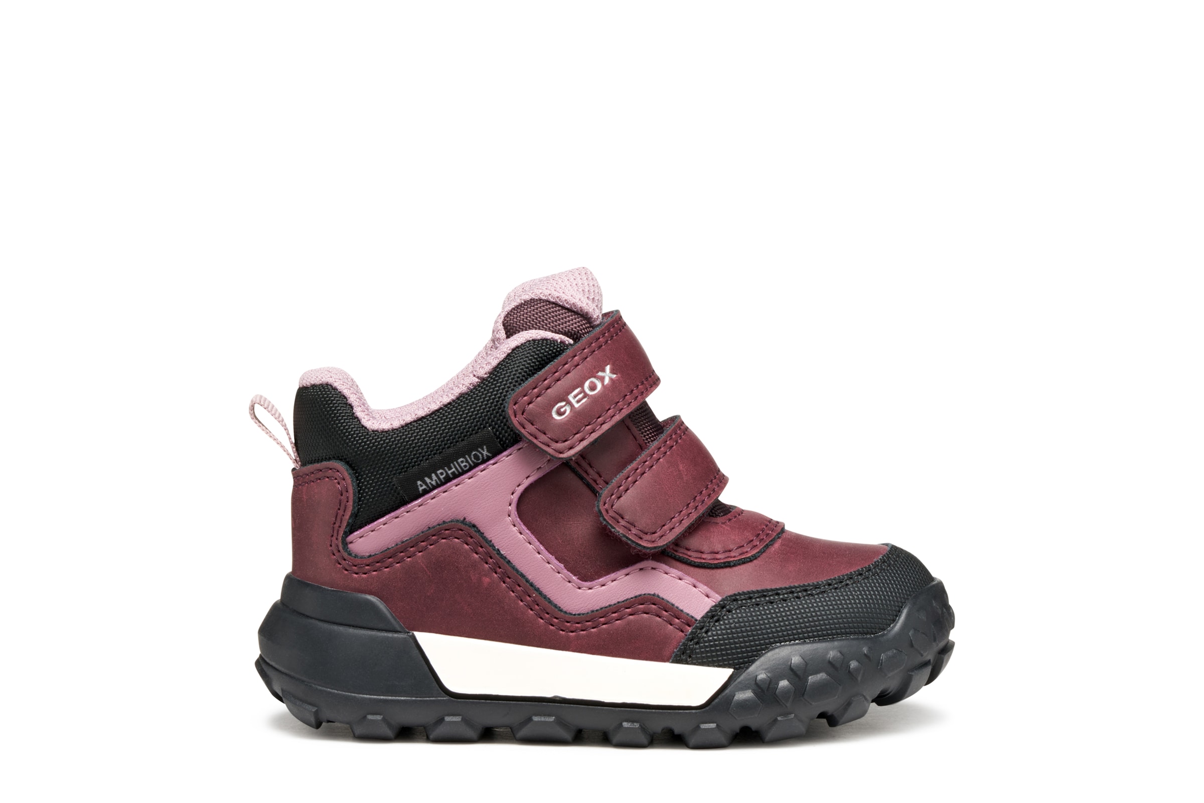 Geox Winterboots »B TREKKYUP GIRL B AB«, Klettstiefel mit Warmfutter, Größenschablone zum Download