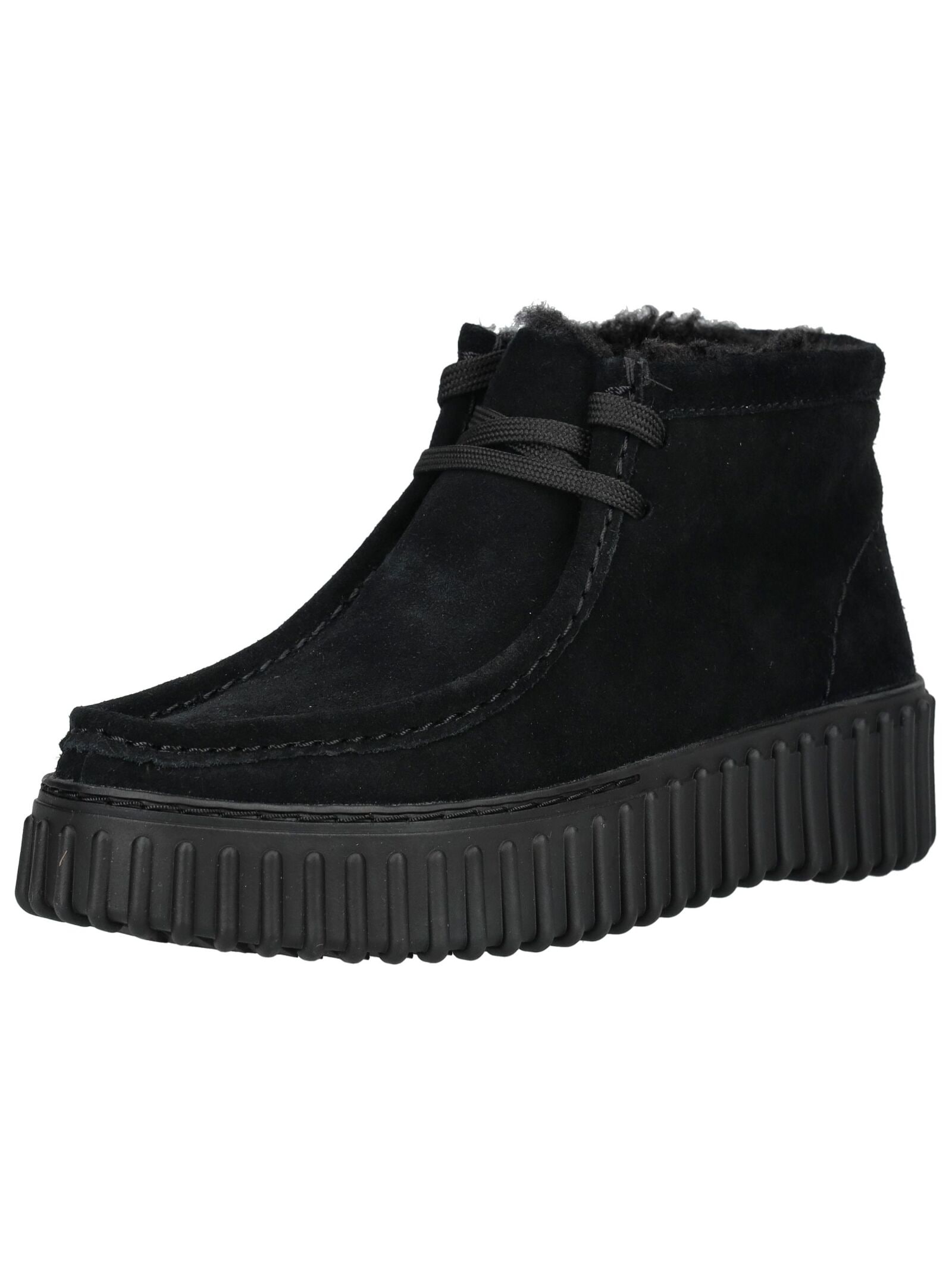 Clarks Schnürstiefelette "Clarks Stiefelette Veloursleder" günstig online kaufen