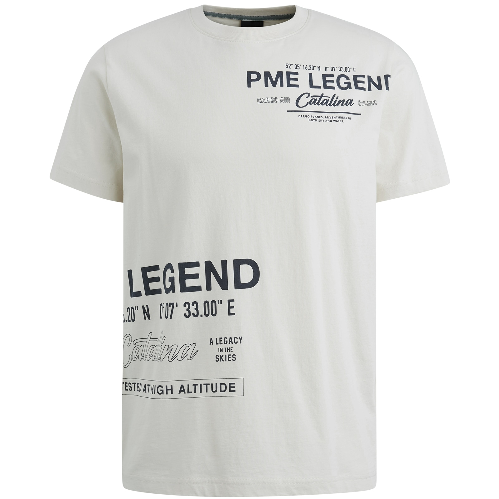 PME LEGEND T-Shirt, mit All-Over Print