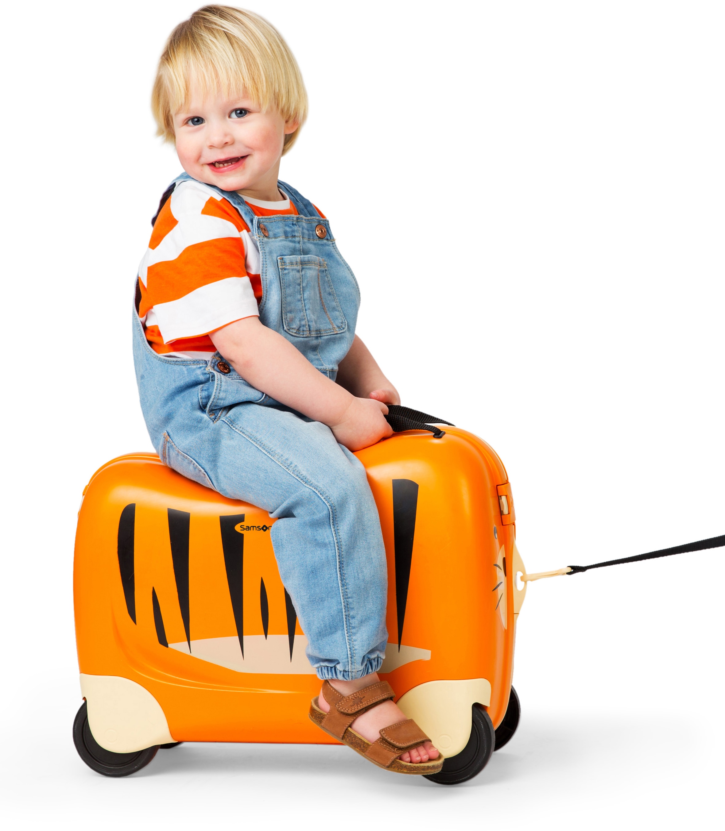 Samsonite Kinderkoffer »Dream Rider Disney, Tiger Toby«, 4 Rollen, Handgepäck-Koffer Reisegepäck zum sitzen und ziehen