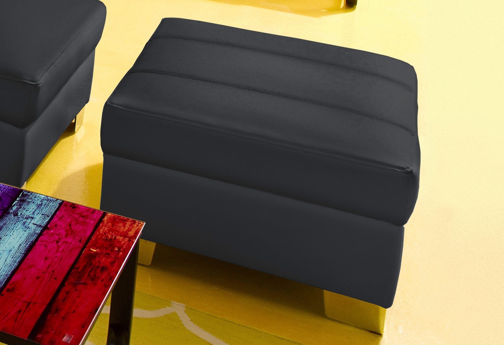 DOMO collection Hocker "Turah mit moderner Steppung", passend zur Serie, B/ günstig online kaufen