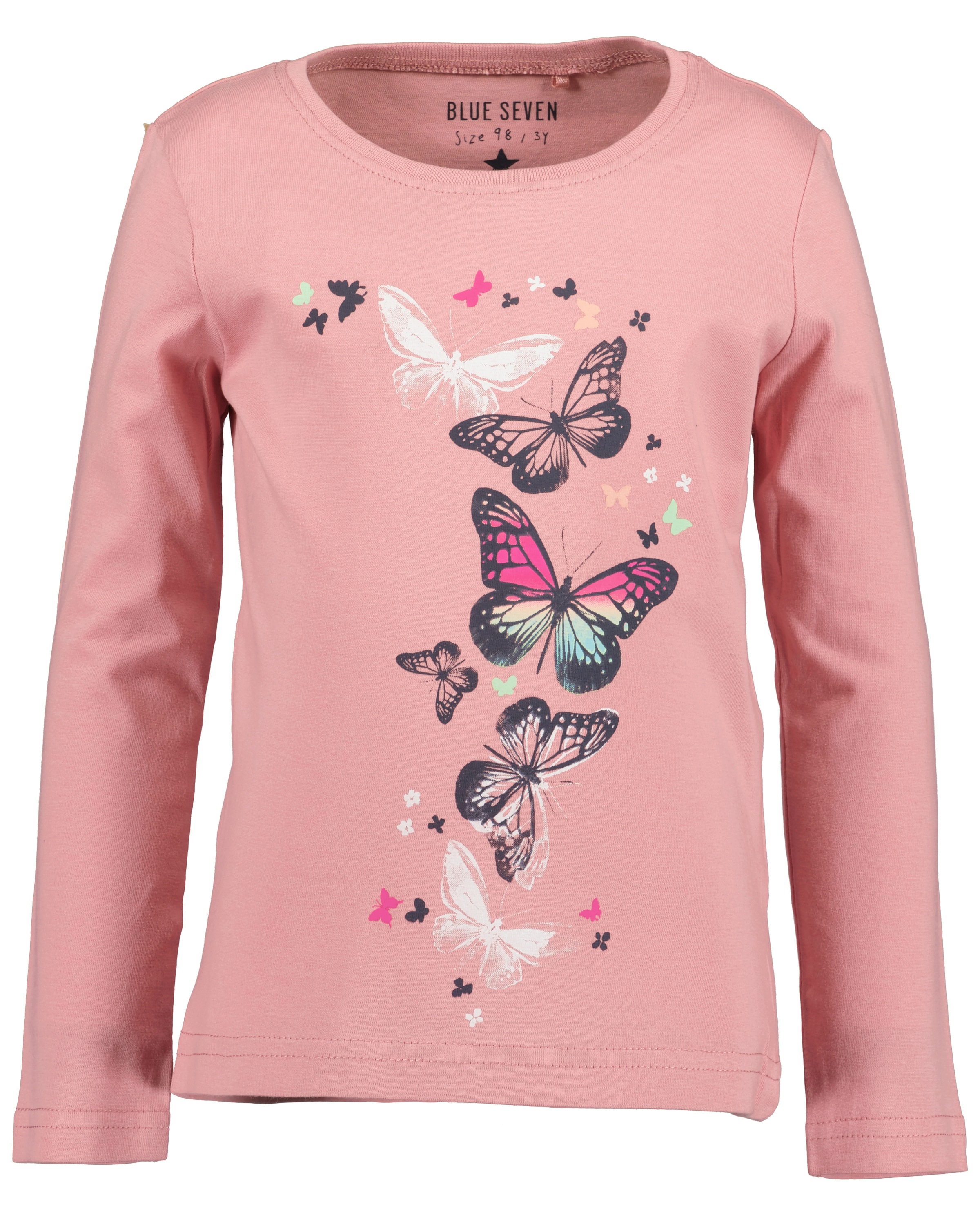 Blue Seven Langarmshirt »Blue Seven Mädchen Langarmshirts«, (2 tlg.)