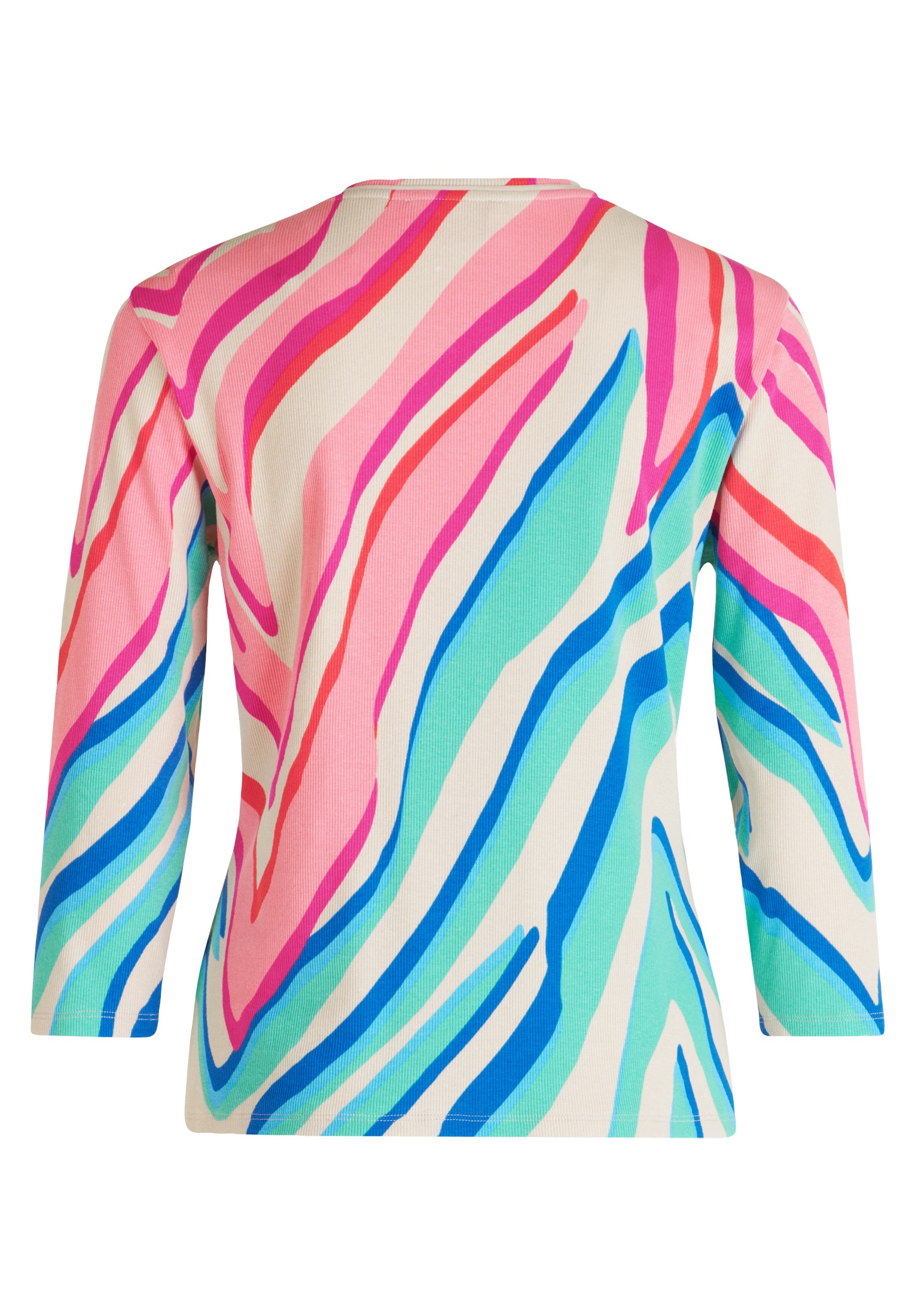 Betty Barclay Shirtjacke »Betty Barclay Shirtjacke mit Rippenstruktur«, (1 tlg.), Druck