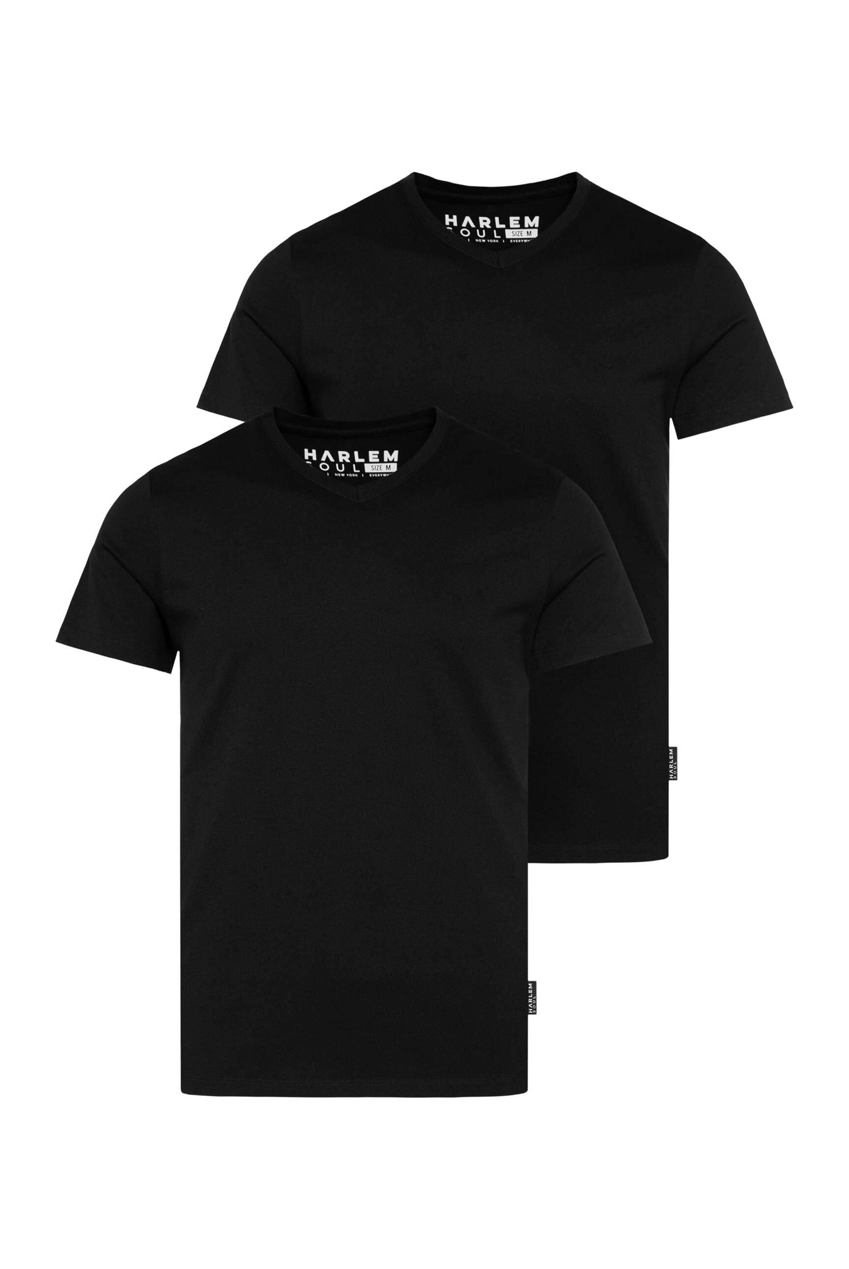 Harlem Soul V-Shirt, aus Baumwolle