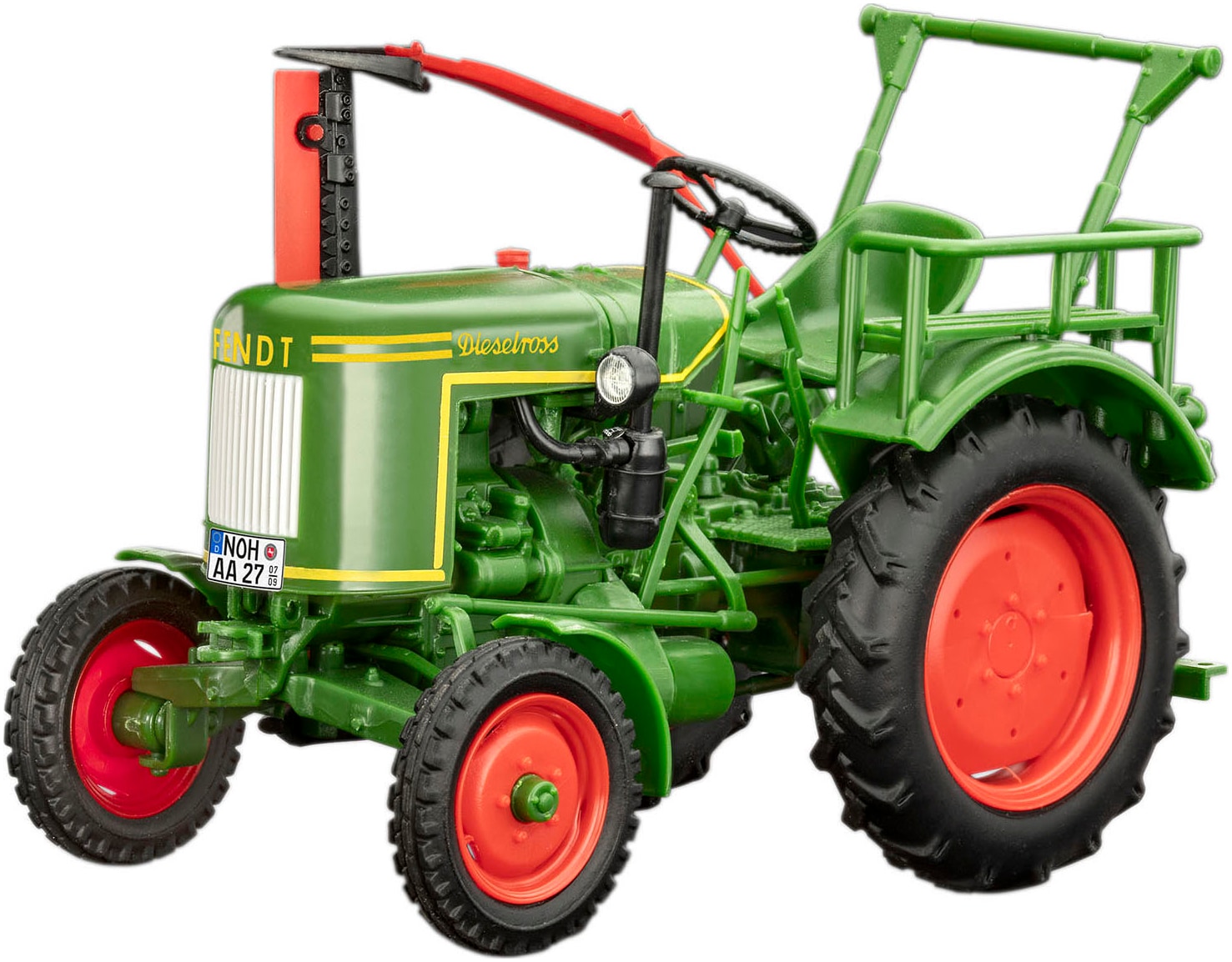 Revell® Modellbausatz »Click System, Fendt F20 Dieselroß Traktor«, 1:24, Made in Europe