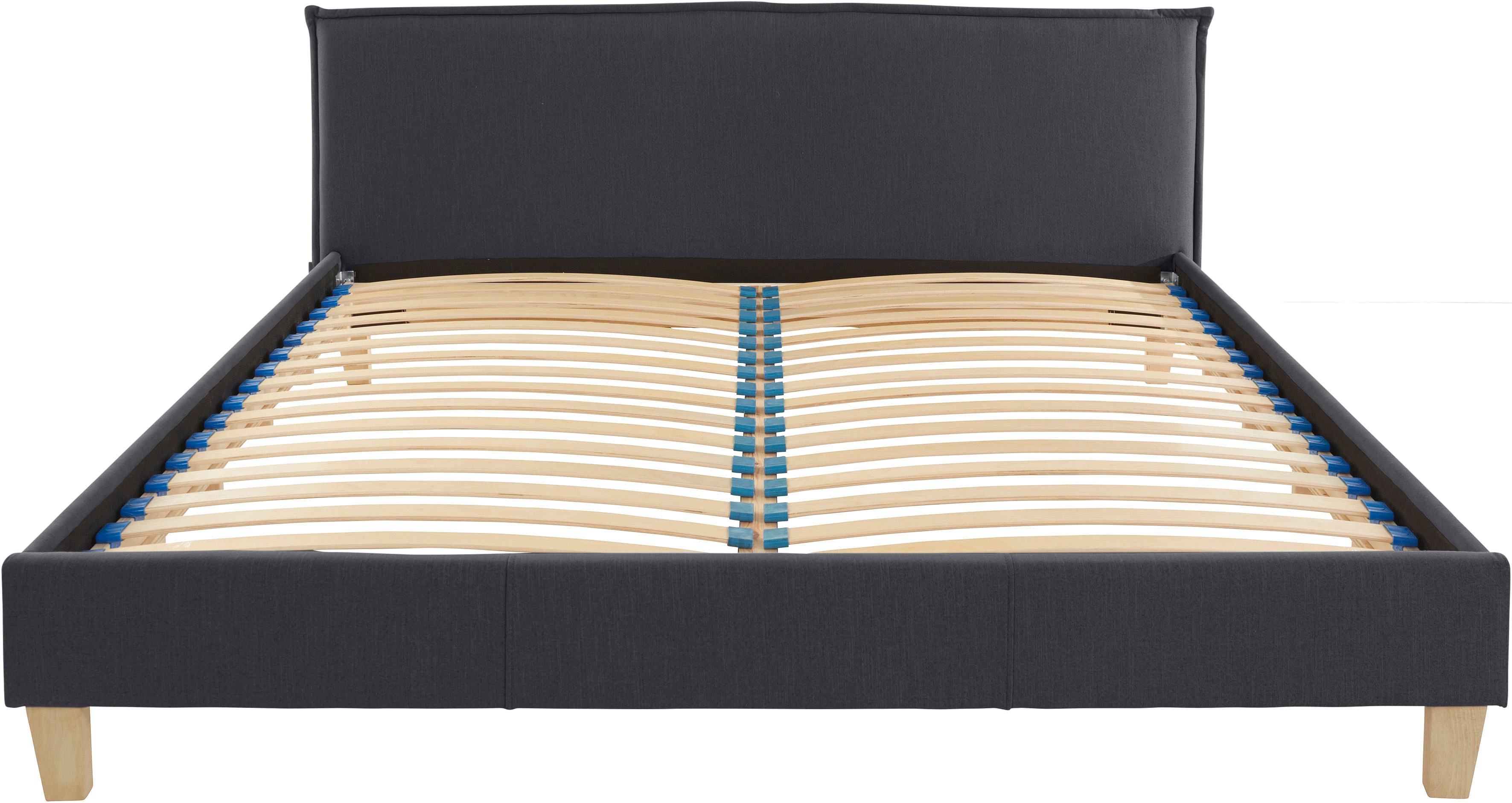 Thumbnail - OTTO products Polsterbett "Heddi" in 5 Breiten: von 90cm-200cm, Biese am Kopfteil, Strukturstoff