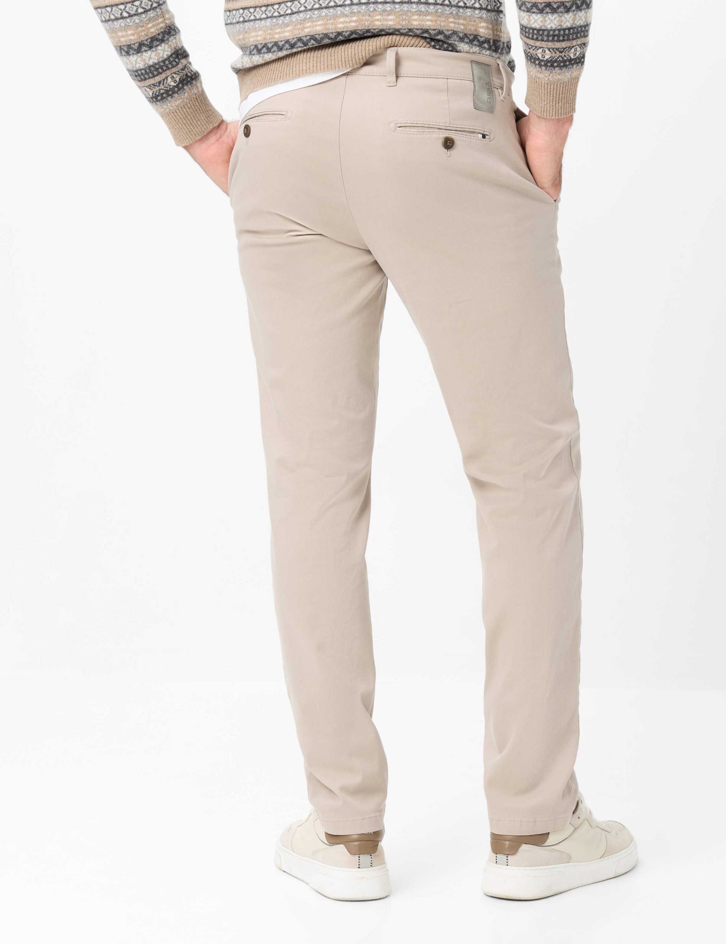 EUREX by BRAX Chinohose »Style JOHN«  Twill: Flatfronthose im Modern Regular Fit