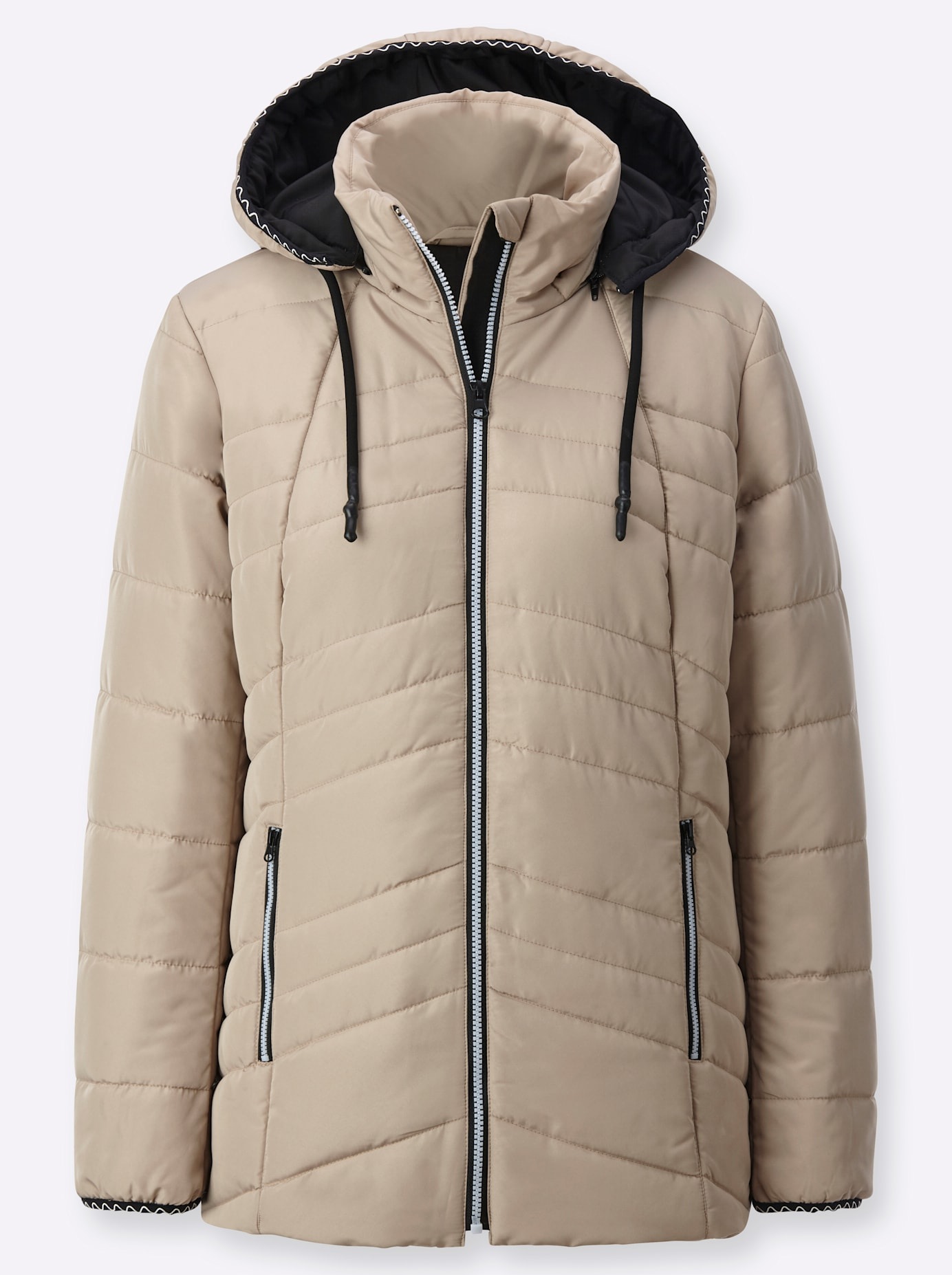 Casual Looks Steppjacke, mit Kapuze