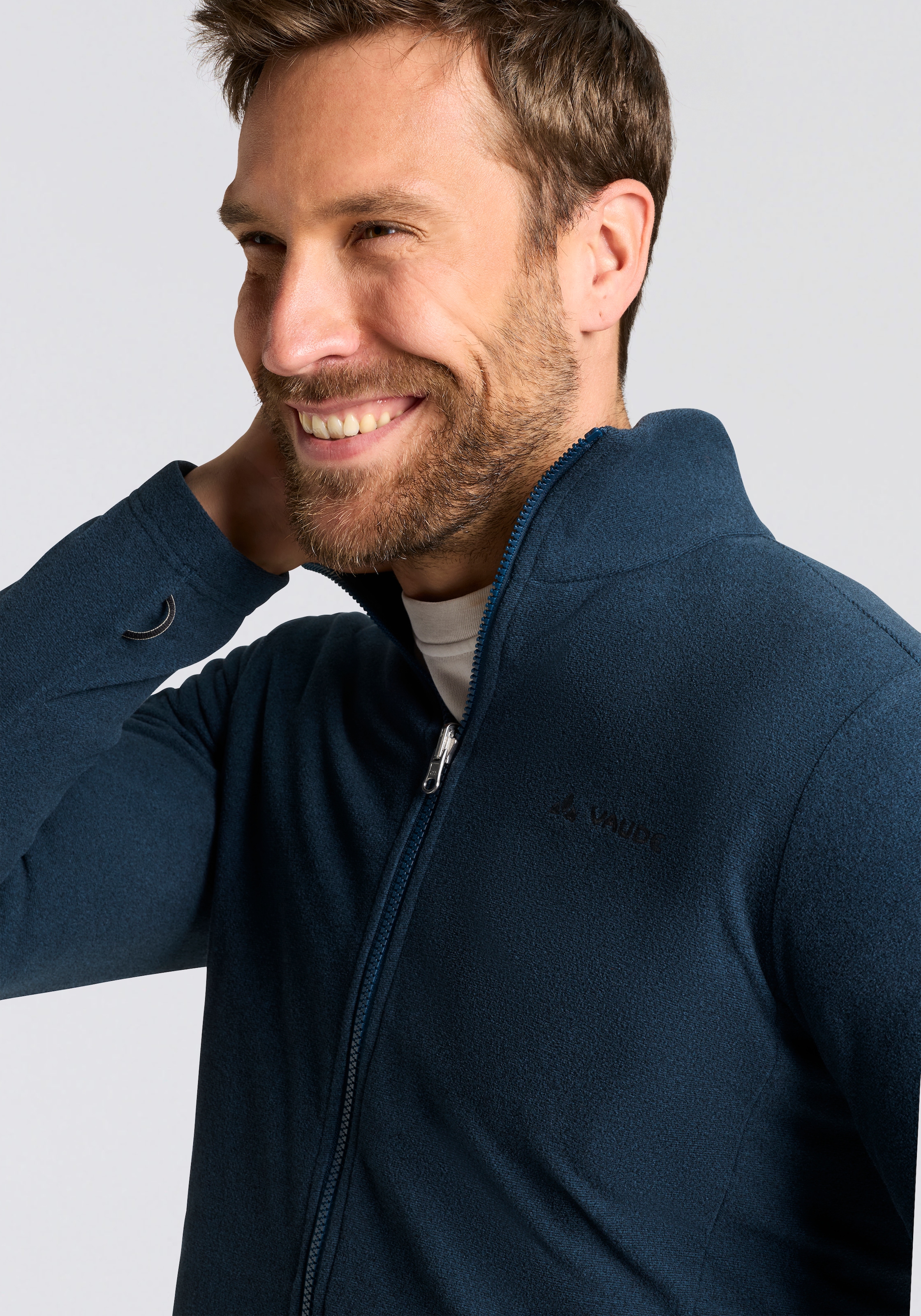 VAUDE Fleecejacke »SE ME RARASSA FLEECE JACKET« 1 Stk. tlg. ohne Kapuze wärmend, Übergangsjacke