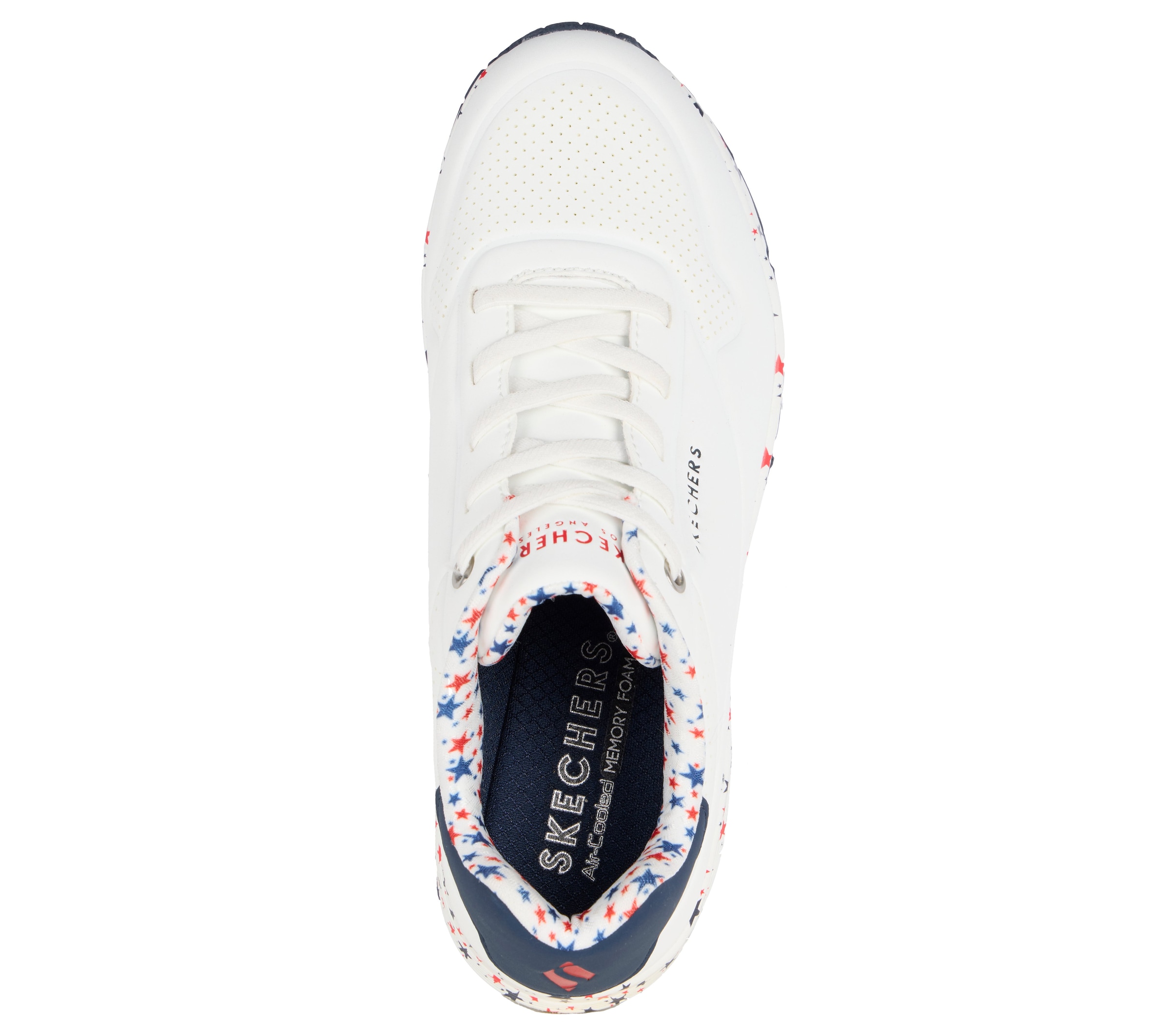 Skechers Sneaker »UNO-FREE STRYDE«  Schnürschuh, Freizeitschuh mit Sternenaufruck auf der Sohle