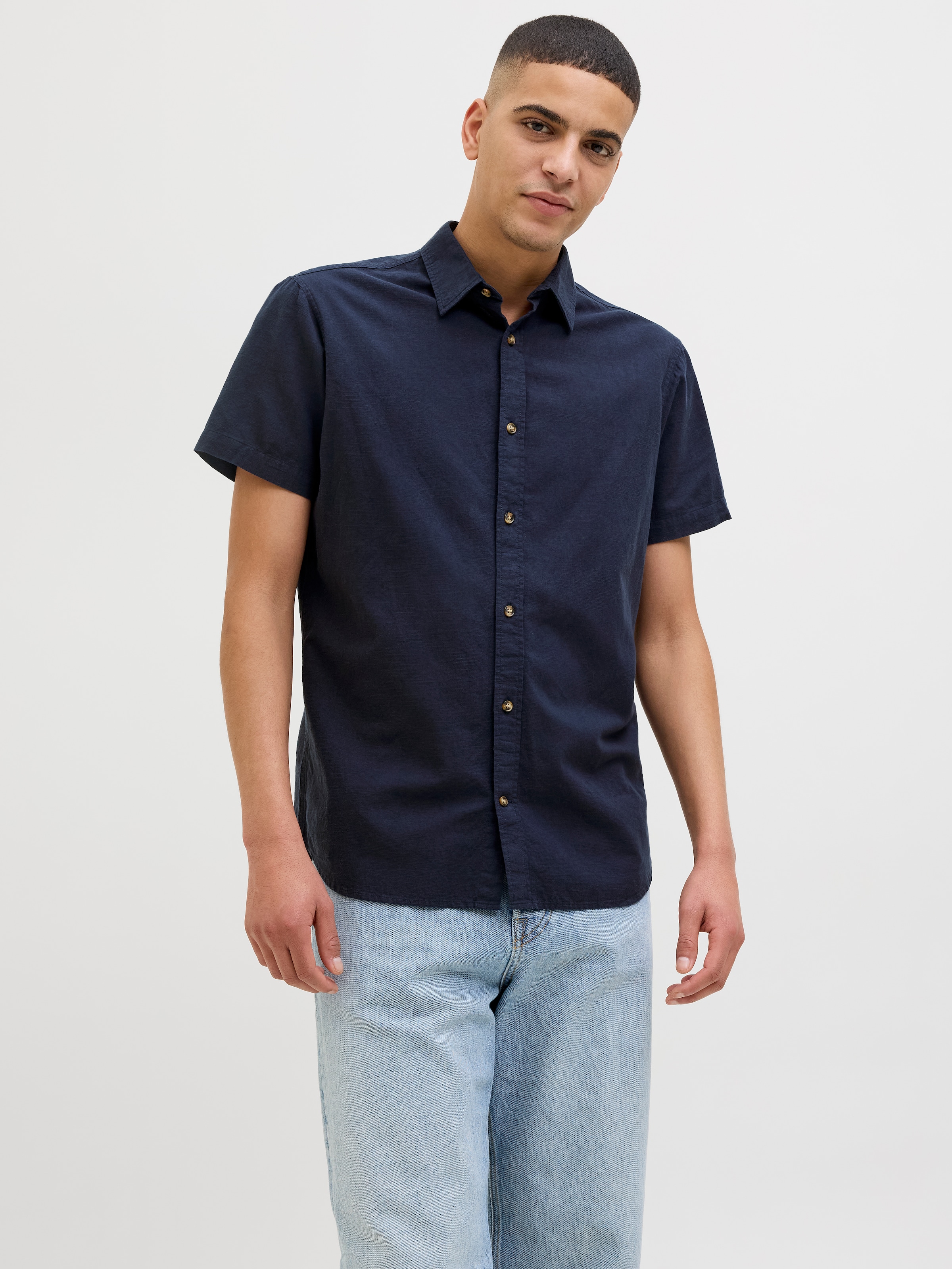 Jack & Jones Kurzarmhemd »JJESUMMER SHIRT SS SN«