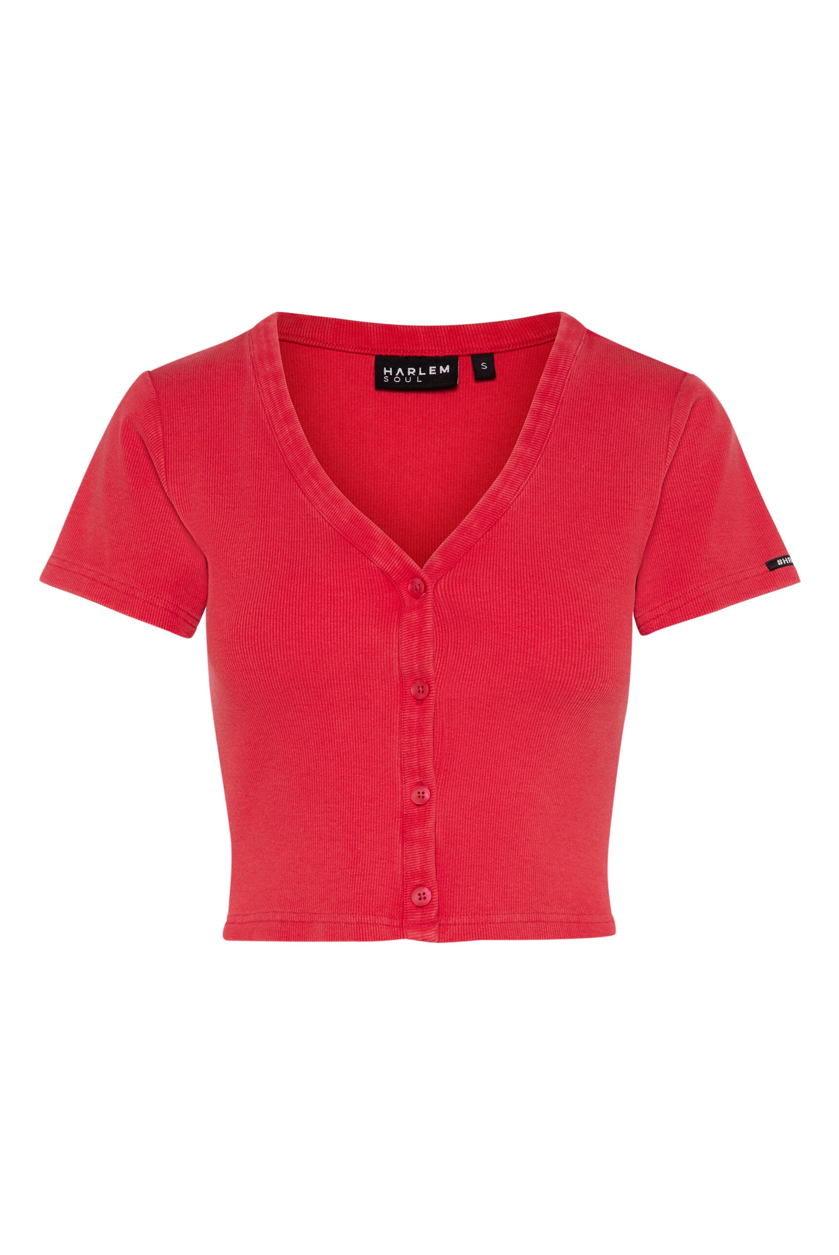 Harlem Soul V-Shirt, aus Baumwolle