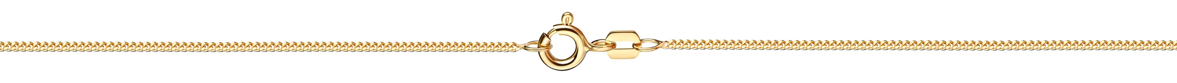 Firetti Women's Curb Chain Necklace Yellow Gold 50cm 2