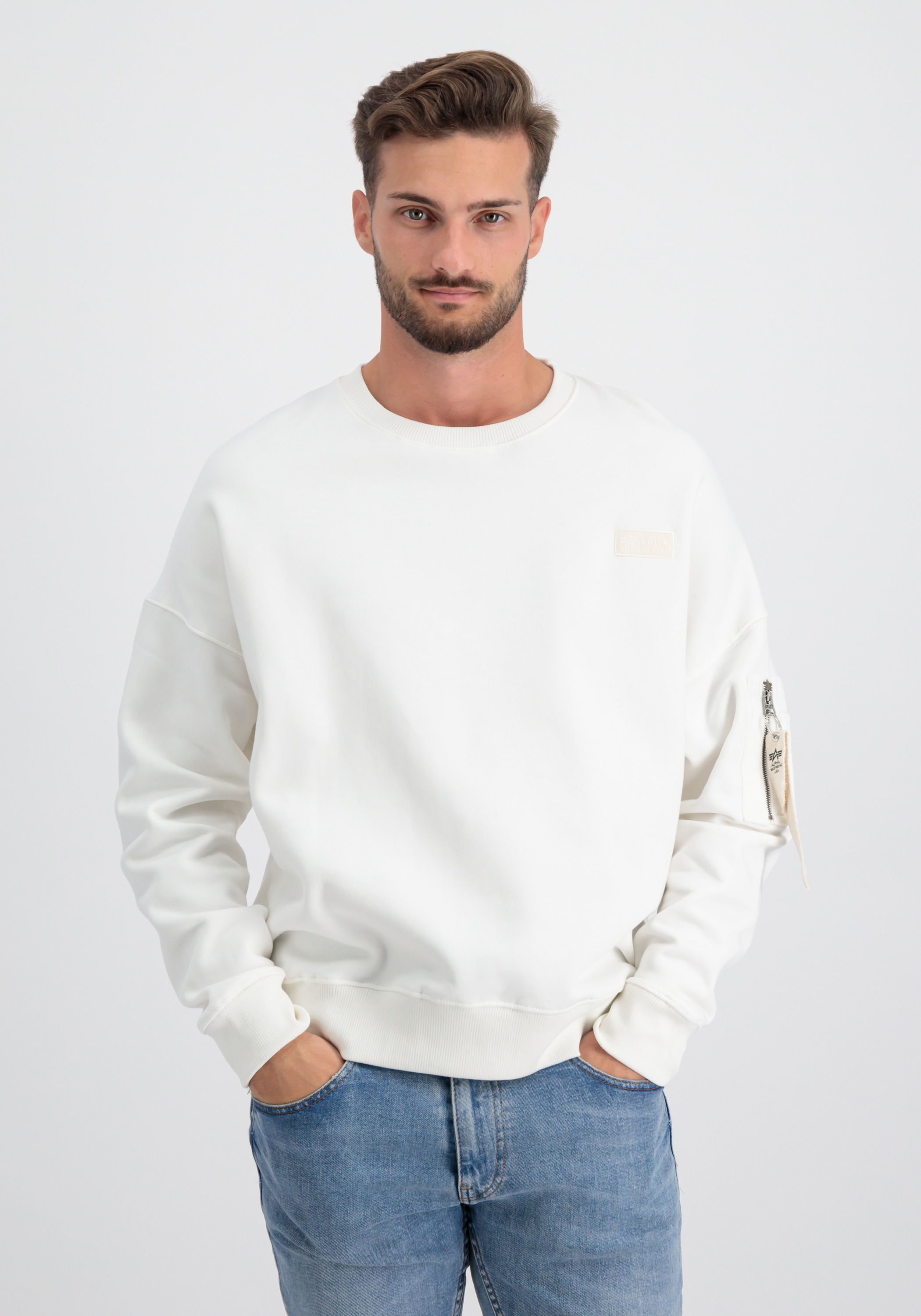 Alpha Industries Sweater "Organics OS Sweater" günstig online kaufen