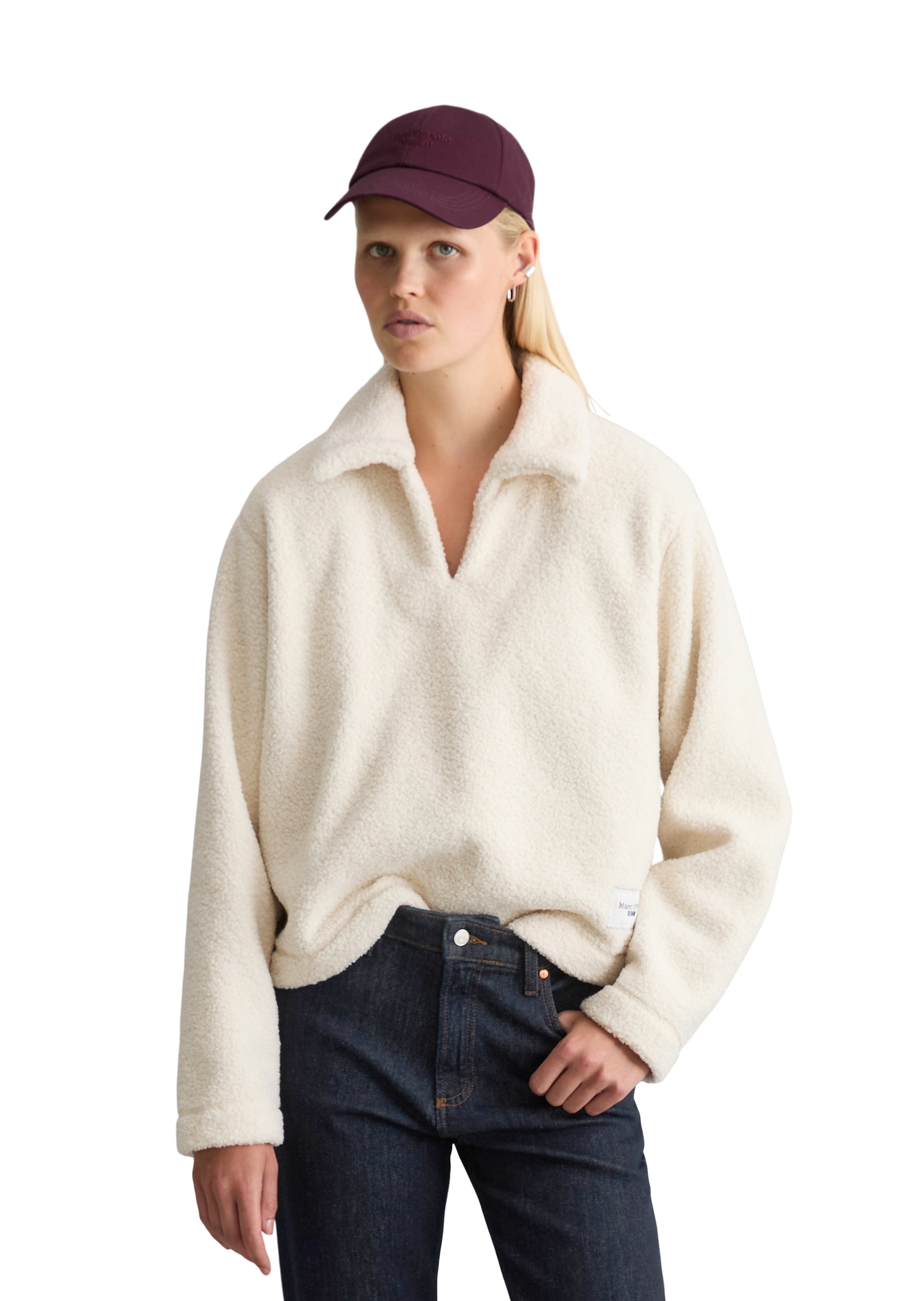 Marc OPolo DENIM Sweatshirt "aus recyceltem Polyester"