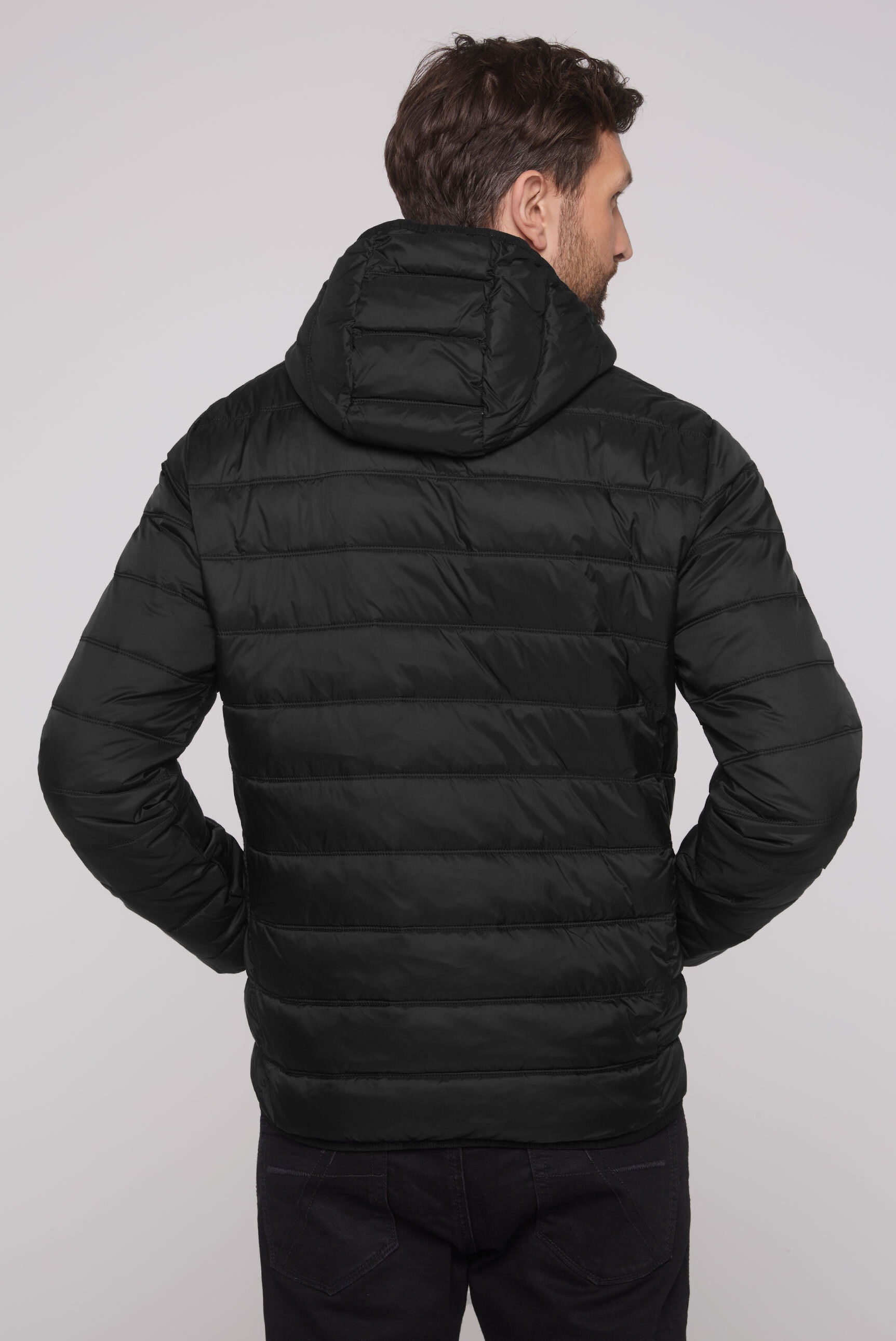 CAMP DAVID Outdoorjacke, mit Kapuze, mit Innentaschen