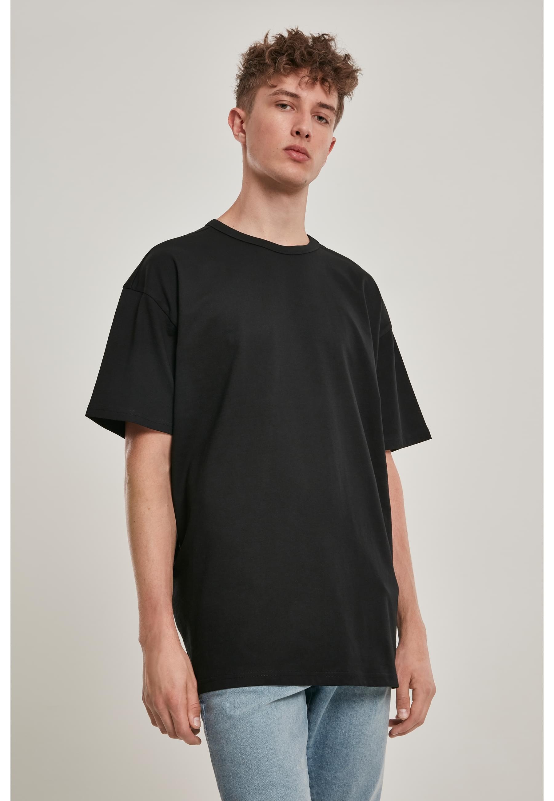 URBAN CLASSICS Kurzarmshirt »Urban Classics Herren Organic Basic Tee 2-Pack«, (1 tlg.)