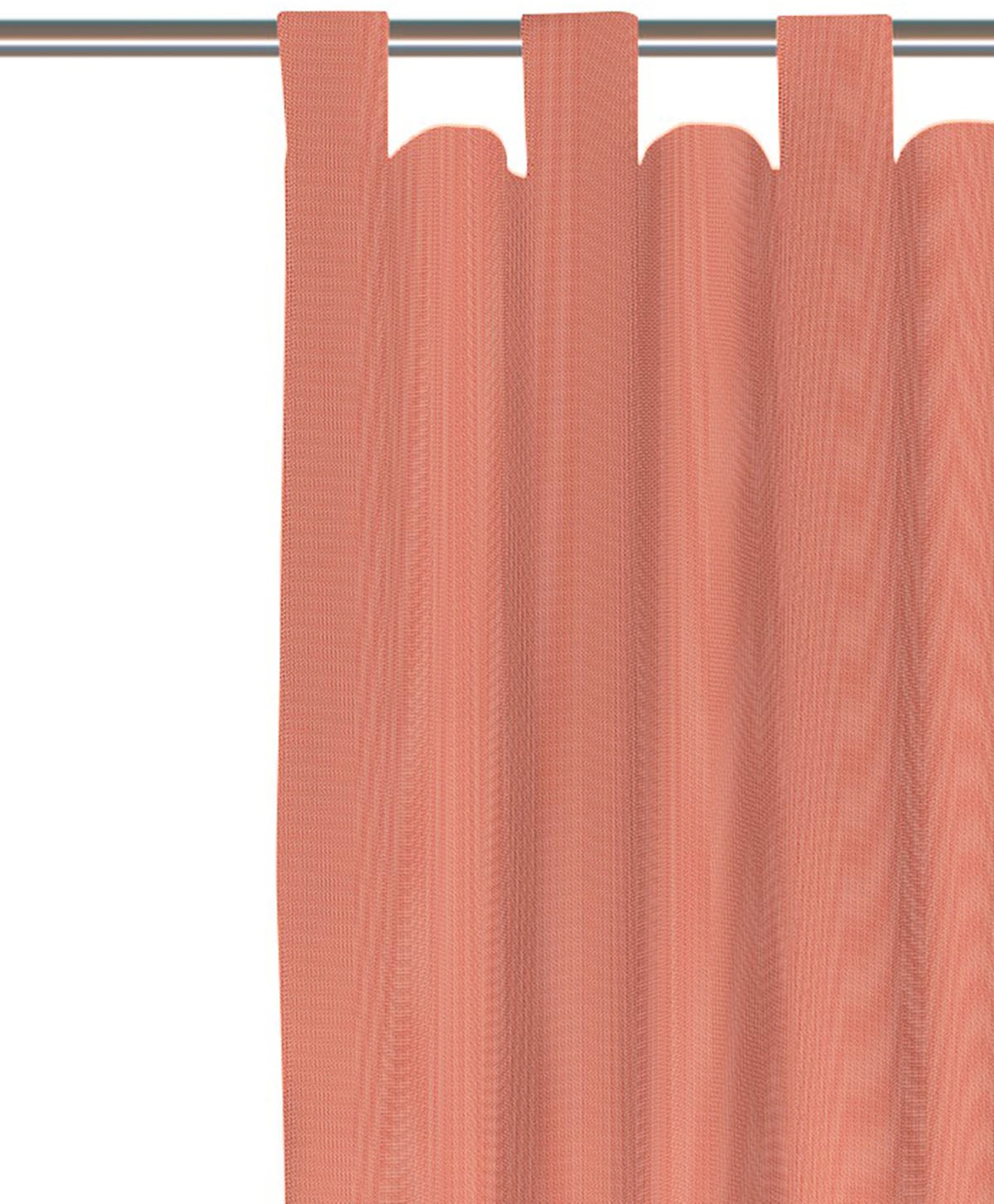 Thumbnail - Adam Vorhang "Uni Collection light" Schlaufen 1 Stk. tlg. aus 100% Bio-Baumwolle