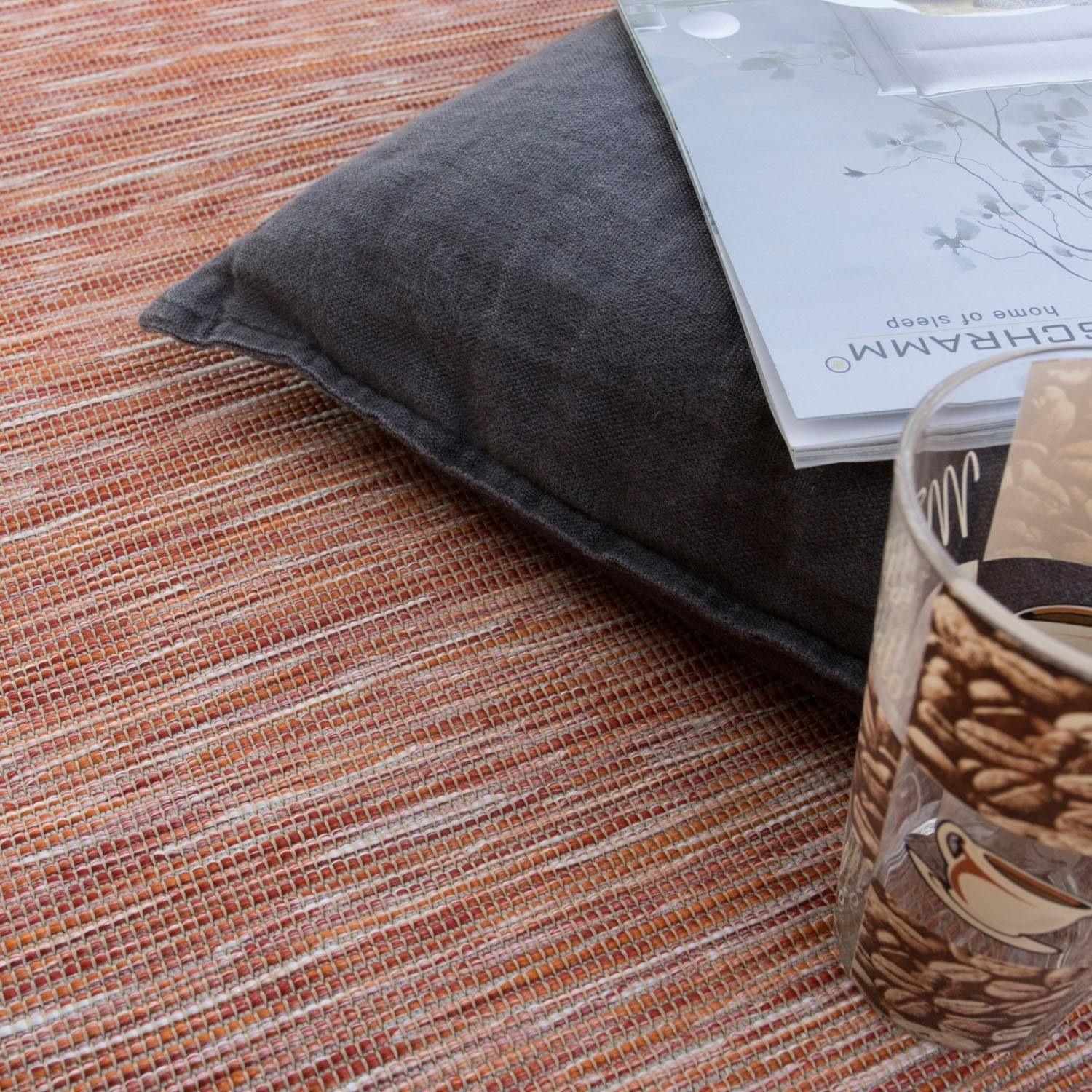 Paco Home Teppich »Sunset 620«, rechteckig, Flachgewebe, meliert, In- und Outdoor  geeignet, Wohnzimmer auf Rechnung | BAUR