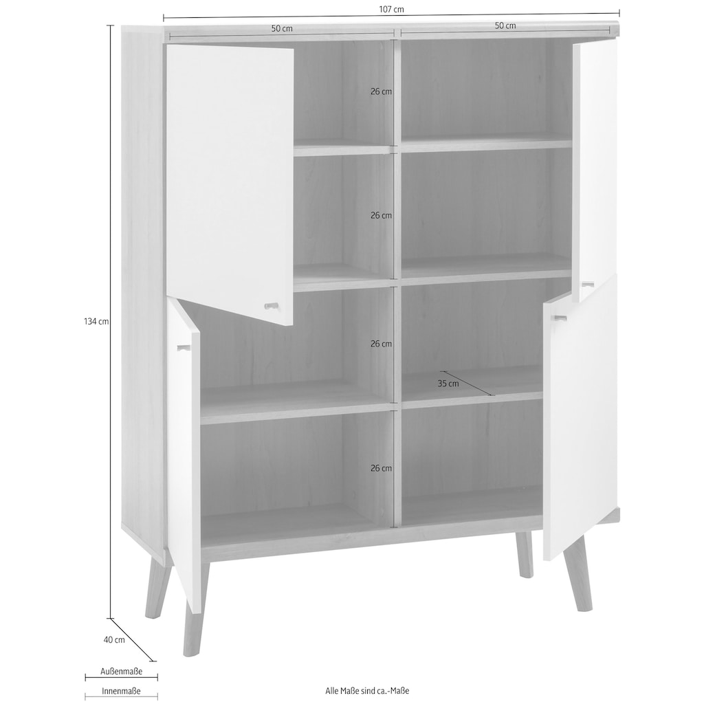 andas Highboard »Merle«