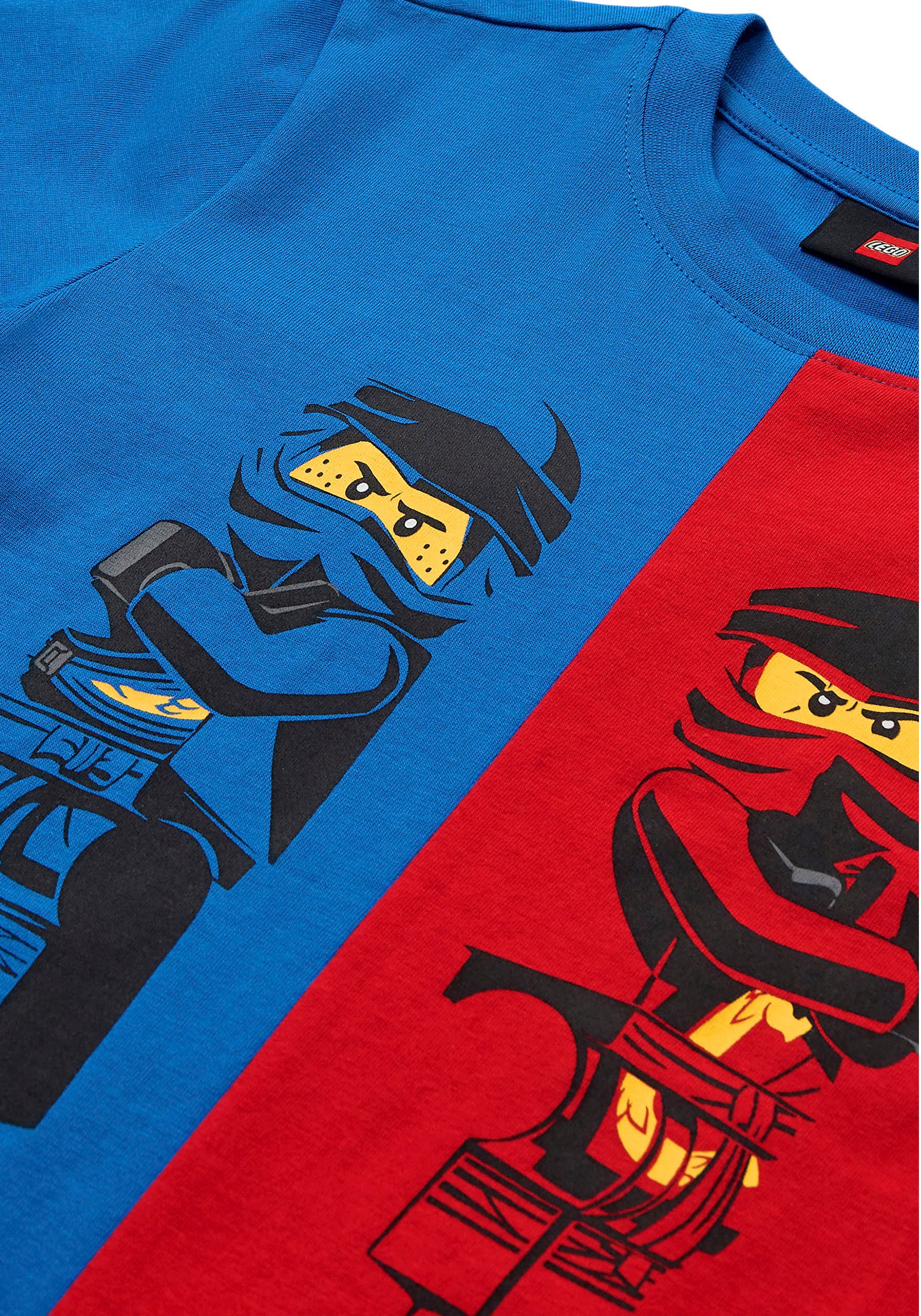 Duo-Motto mit | Frontprint BAUR T-Shirt, coolem kaufen Wear LEGO®