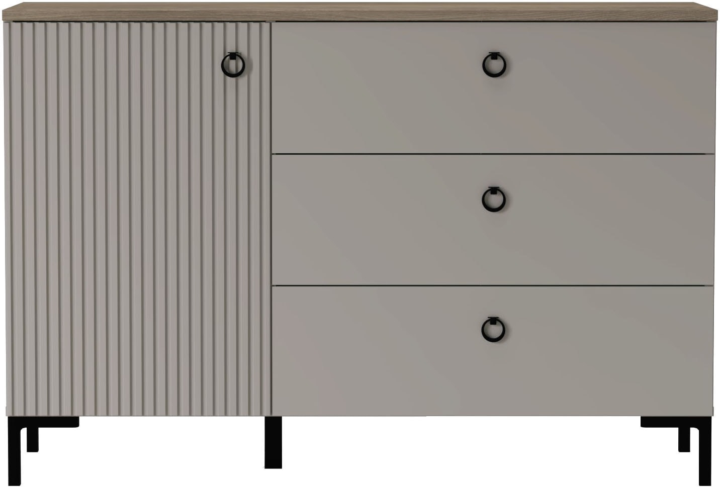 Home affaire Sideboard »Luminara«, (1 St.), Kommode mit Soft-Close Funktion - 120 oder 150 cm Breite