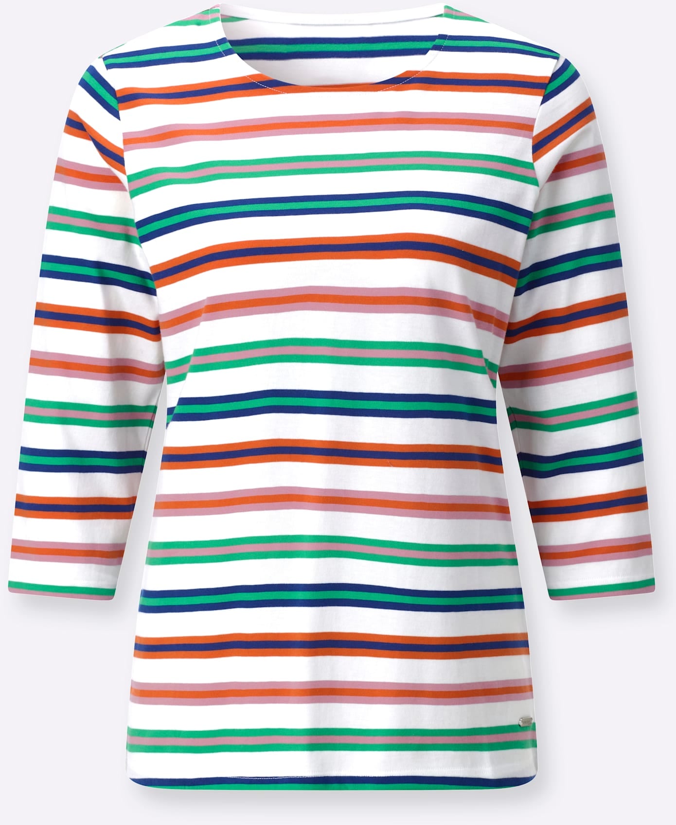 Casual Looks 3/4-Arm-Shirt »Rundhals-Shirt« 1 tlg.