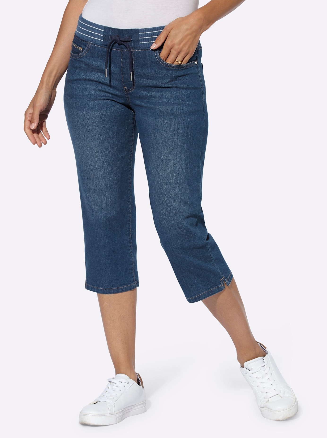 Casual Looks Caprijeans 1 Stk. tlg. günstig online kaufen