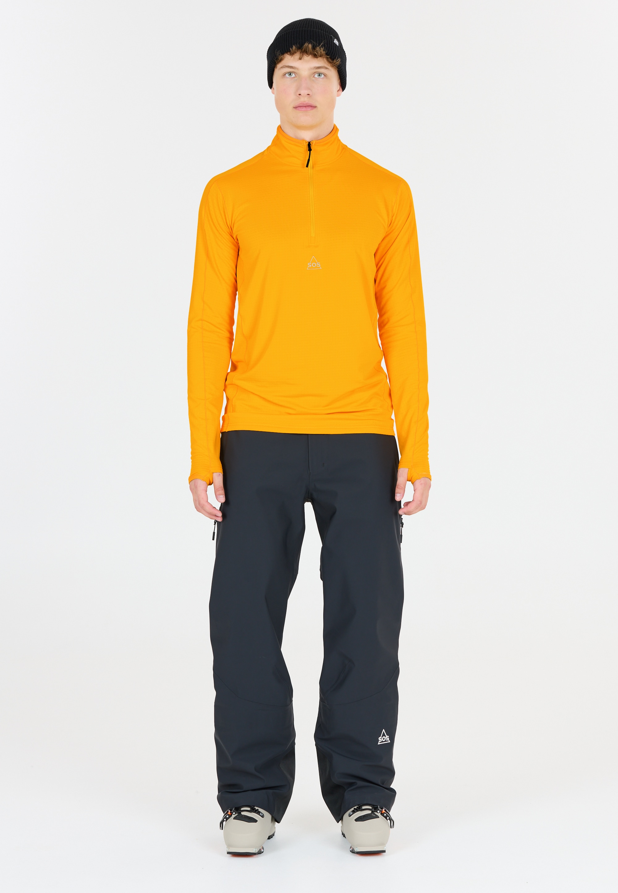 SOS Strickpullover »Timberline«, für viel Bewegungsfreiheit auf der Piste