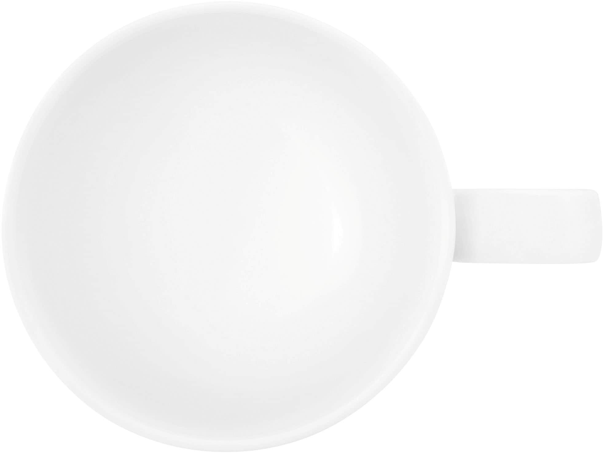 Seltmann Weiden Kaffeeservice »Geschirr-Set, Service Liberty«, (Set, 18 tlg.), Teller Set, Tassen, weiß, Made in Germany, 18 Teile, für 6 Personen