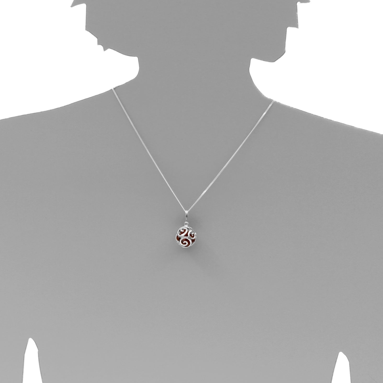 OSTSEE-SCHMUCK Kettenanhänger »- Svenja - Silber 925/000 - Bernstein«