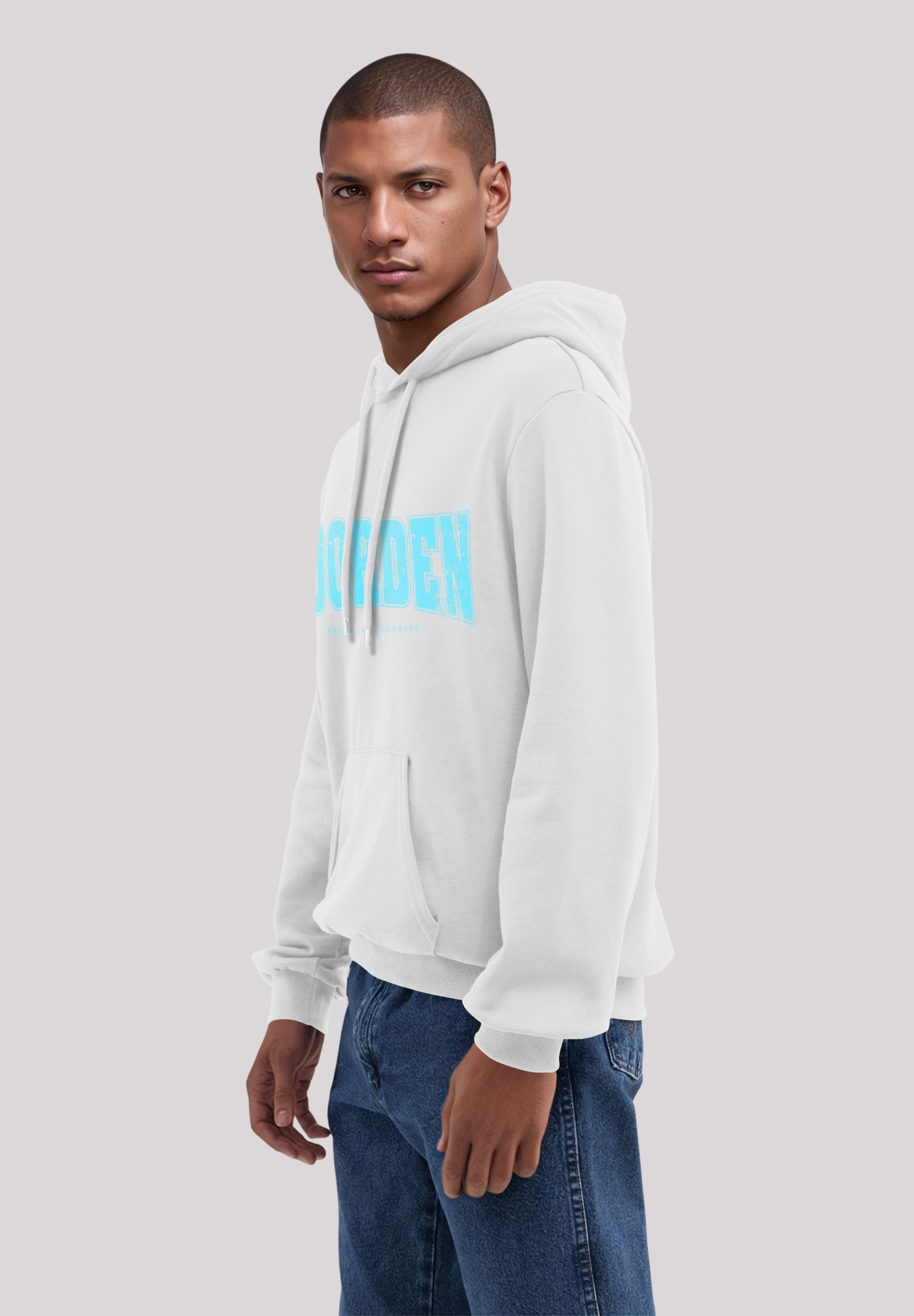 F4NT4STIC Kapuzenpullover »Knut & Jan Hamburg Noorden Collegiate«, Premium Qualität, Knut & Jan Hamburg