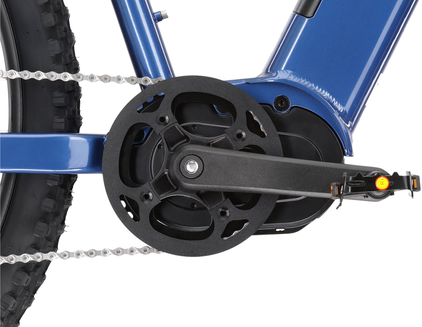 Kross E-Bike »E-MTB Hexagon Boost 3.0 29 Zoll blau«, 8 Gang, Shimano, ACERA M360, Mittelmotor 250 W