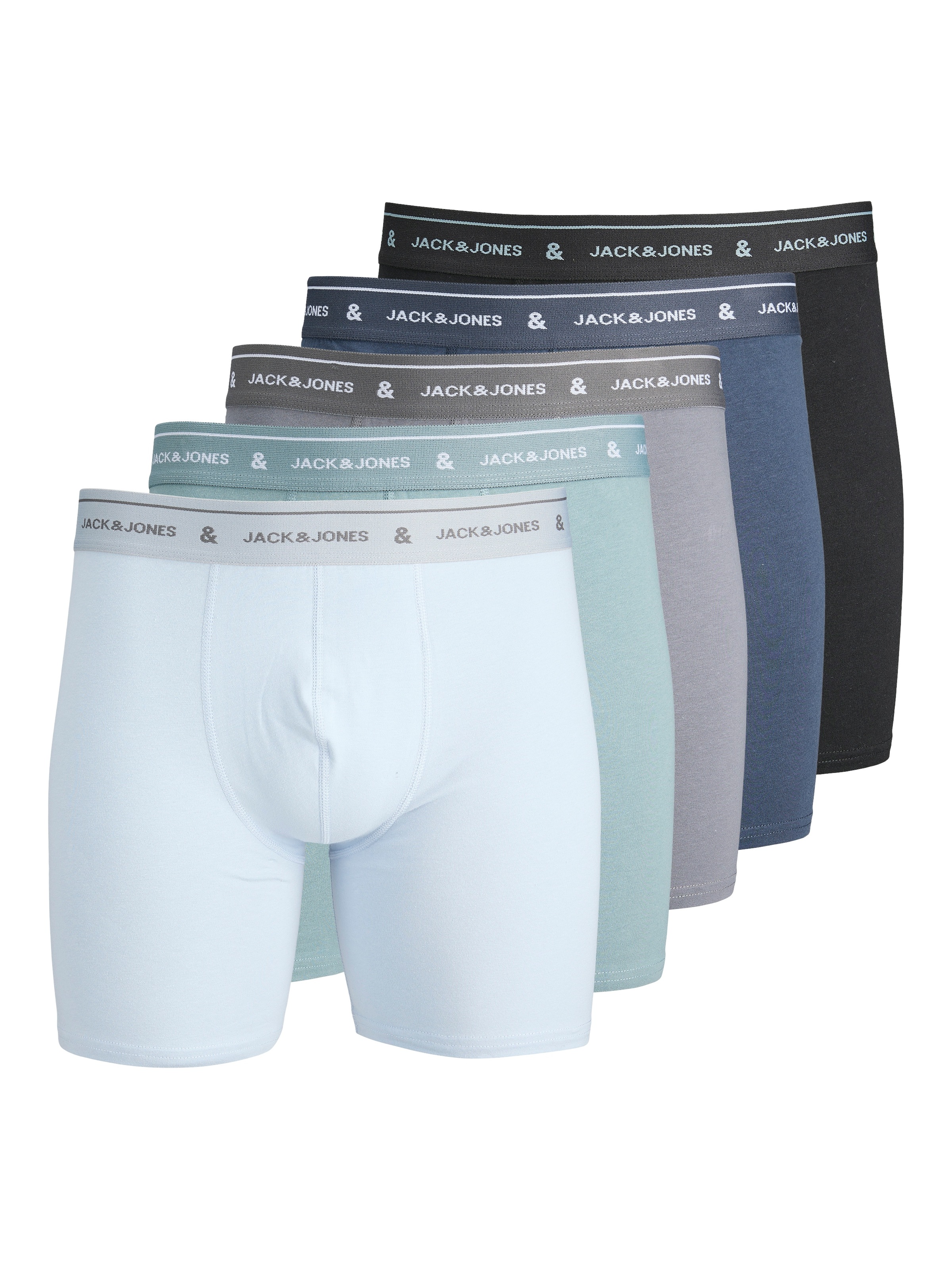 Jack & Jones Boxershorts "JACWYATT SOLID TRUNKS 5", (Packung, 5 St.) günstig online kaufen