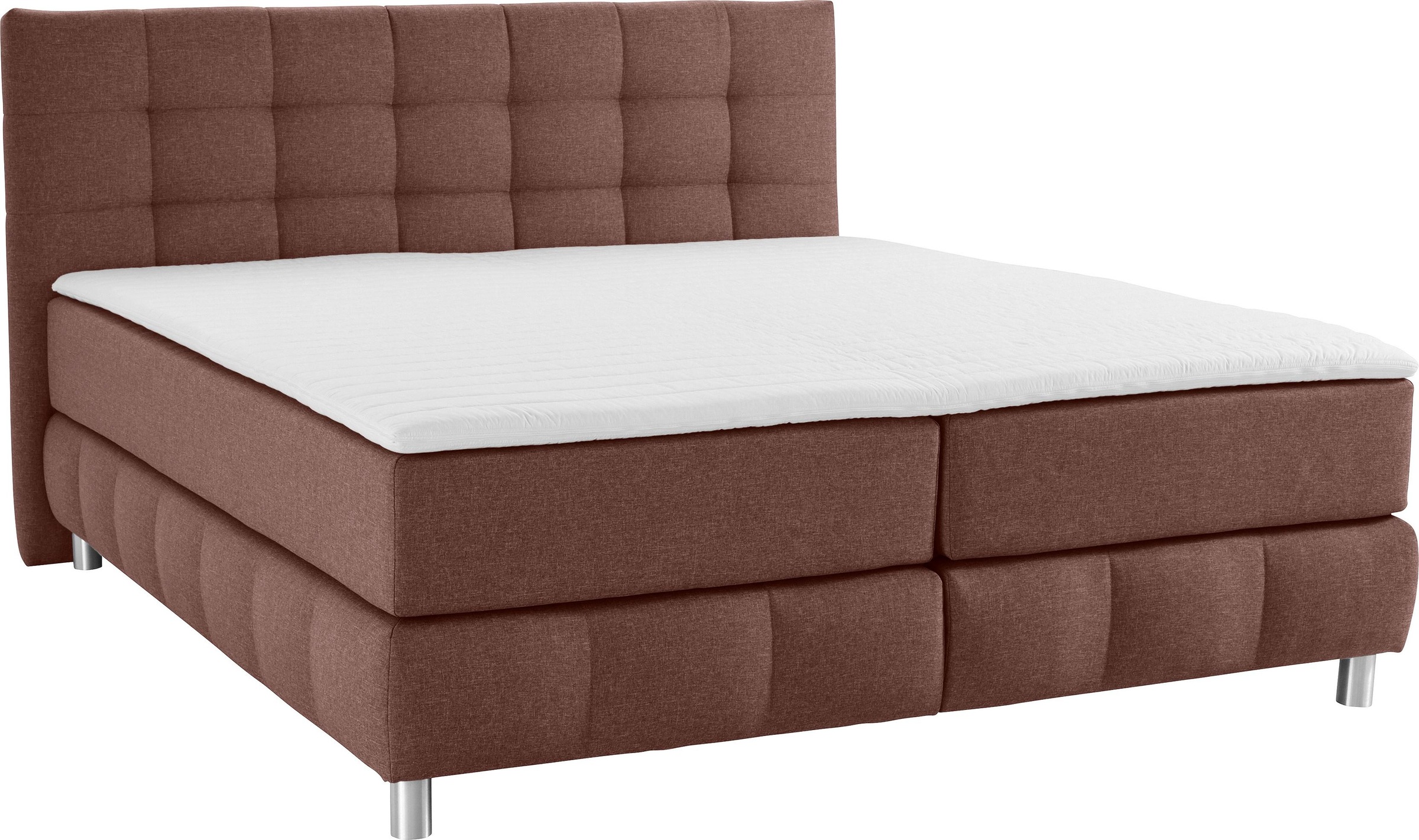 Thumbnail - Home affaire Boxspringbett "Salo" incl. Topper, 6 Breiten, 2 Härtegrade, TFK auch in Härtegrad 4