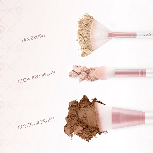 Luvia Cosmetics Kosmetikpinsel-Set »Highlight and Contour«, (3 tlg.) online  bestellen | BAUR