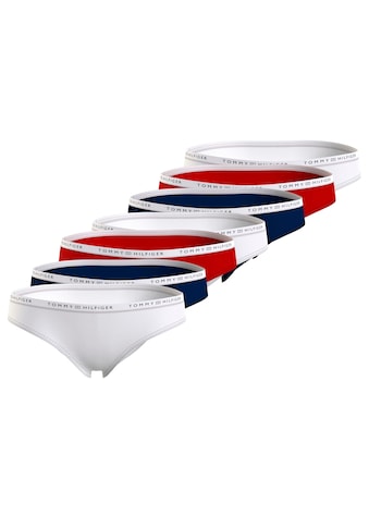 TOMMY HILFIGER Underwear Kelnaitės »7P BIKINI« (Packung 7er-Pac...