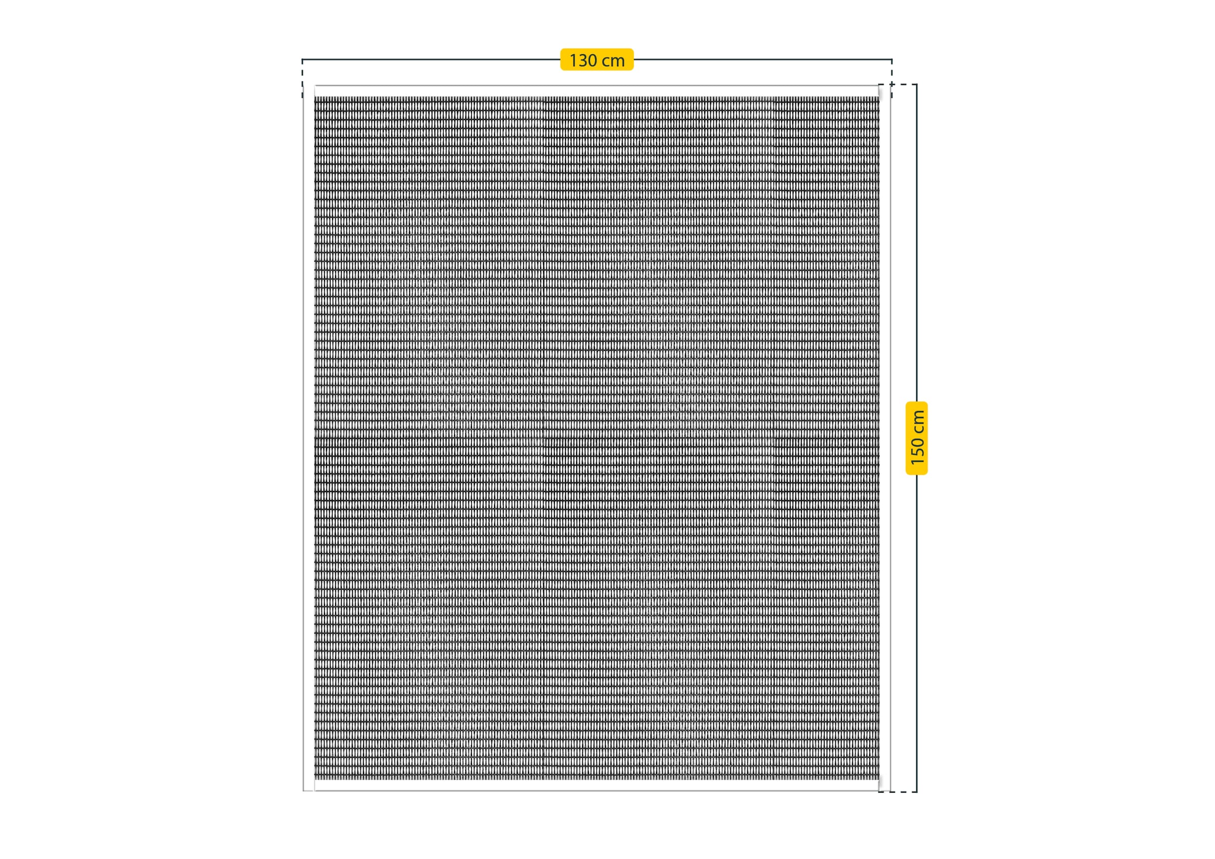SCHELLENBERG Insektenschutz-Fensterrahmen »Easy Click für Fenster«, Fliegengitter Pollenschutz ohne bohren, 130 x 150 cm, anthrazit, 70475