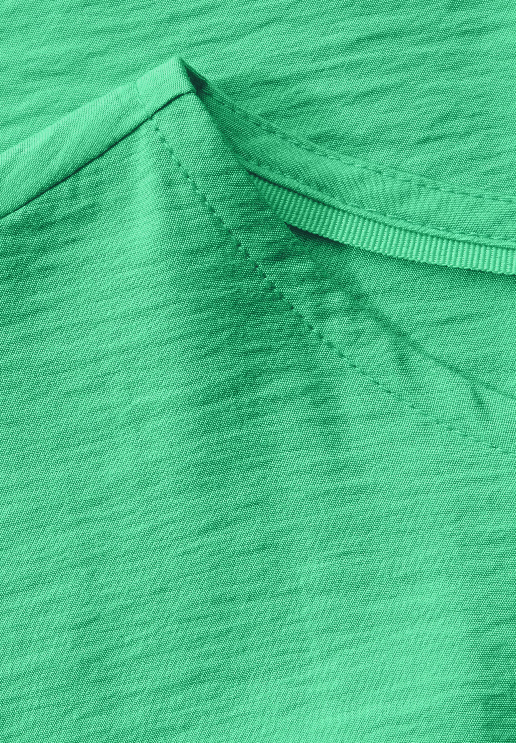 STREET ONE Klassische Bluse, mit Tunnelzug am Saum
