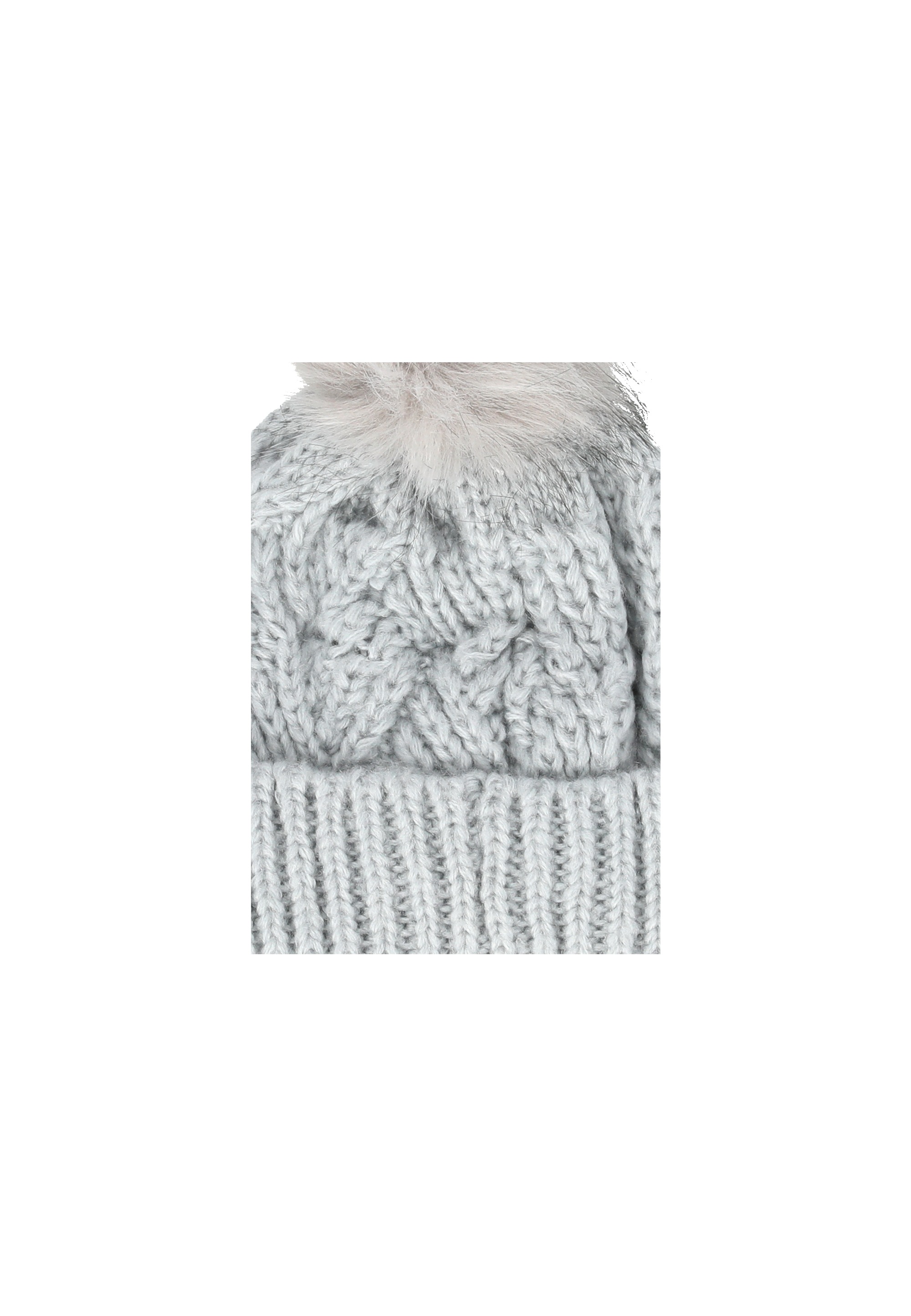 ZIGZAG Beanie »Rachel«, mit wärmendem Strickmuster mit stylischer Bommel