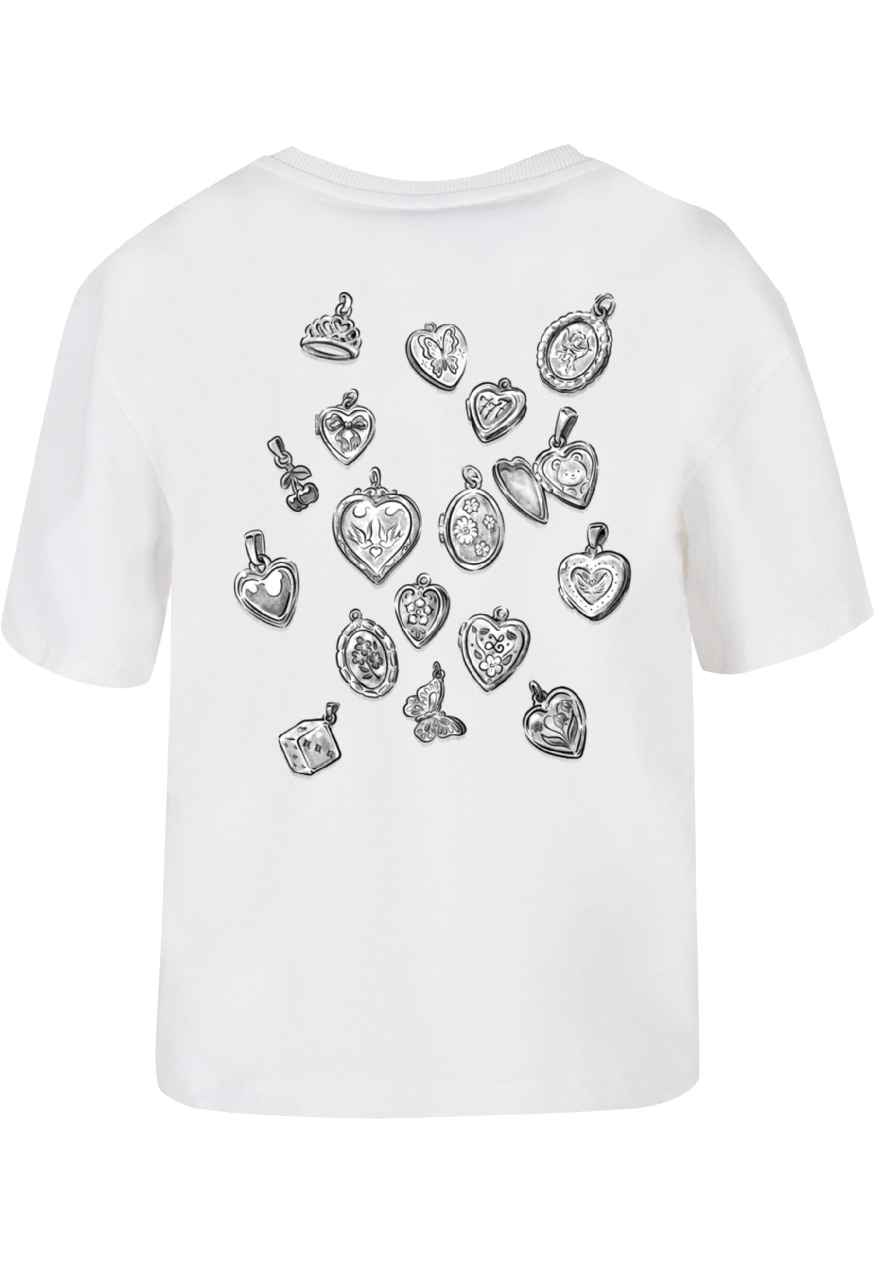 Miss Tee T-Shirt »Miss Tee Damen Lock It Tee«, (1 tlg.)