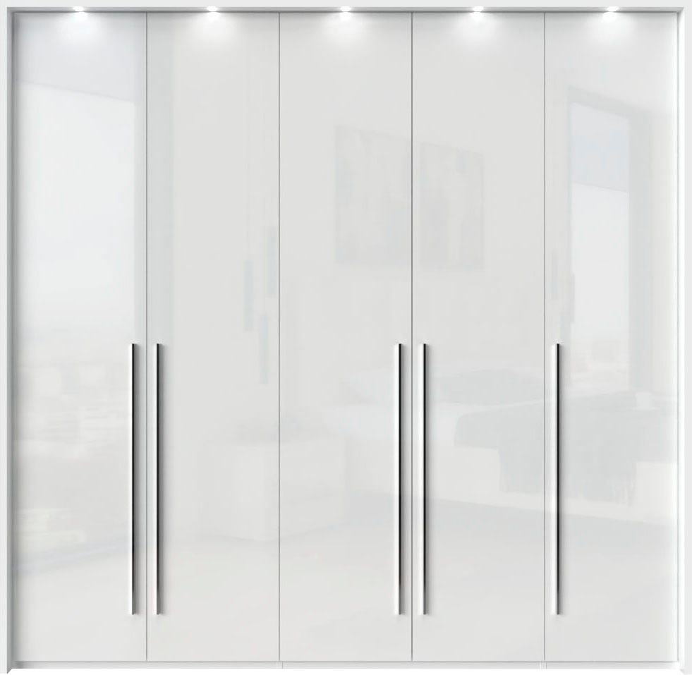 Places of Style Kleiderschrank "Piano, inklusive Rahmen und Beleuchtung, so günstig online kaufen