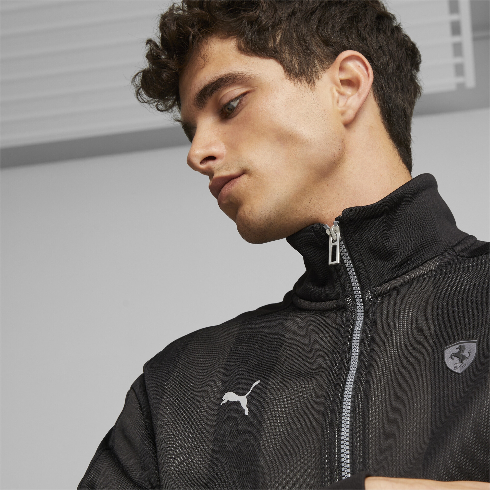PUMA Sweatjacke »Scuderia Ferrari Style T7 Trainingsjacke Herren«